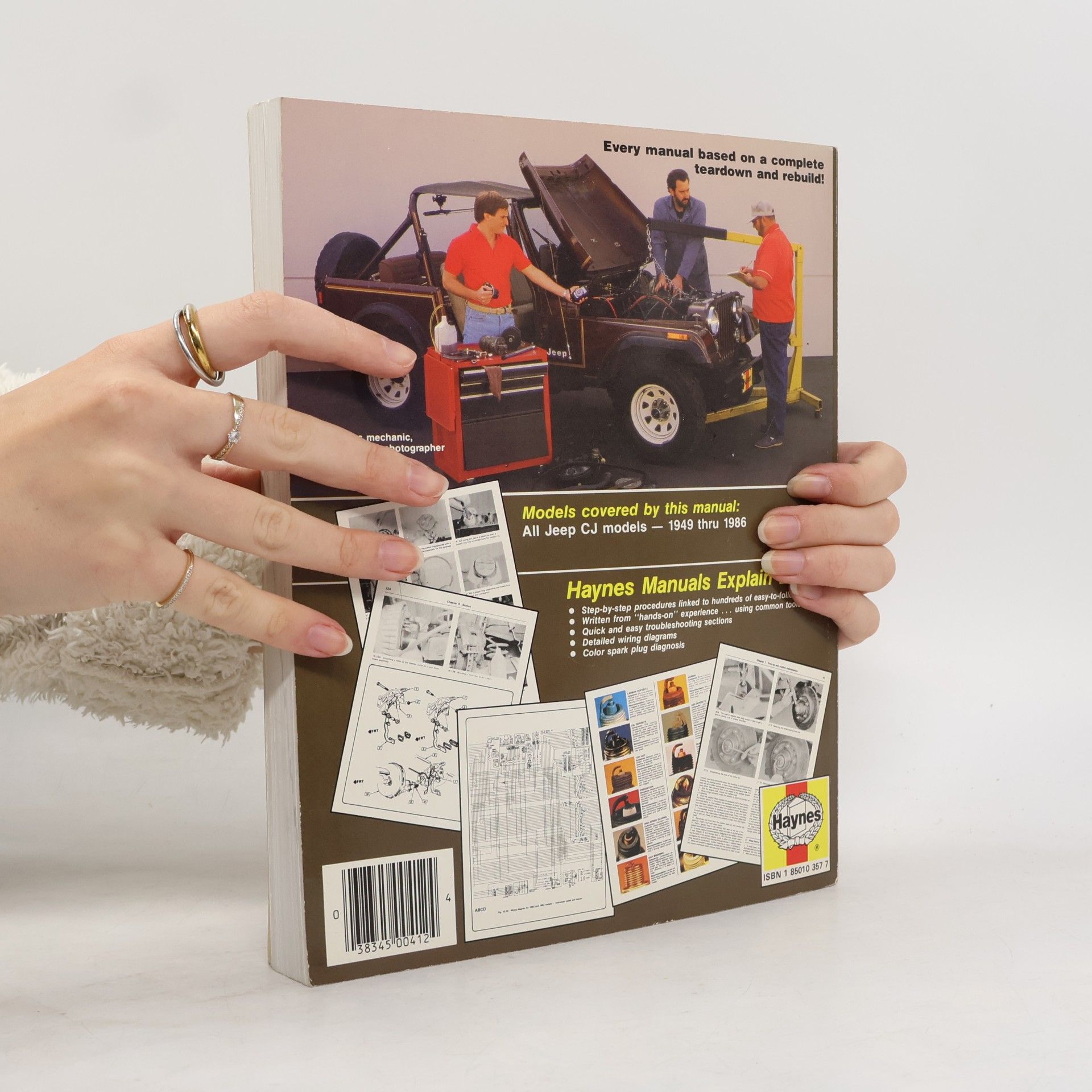 Larry Warren Pierce Jeep CJ Automotive Repair Manual, 1949-1986