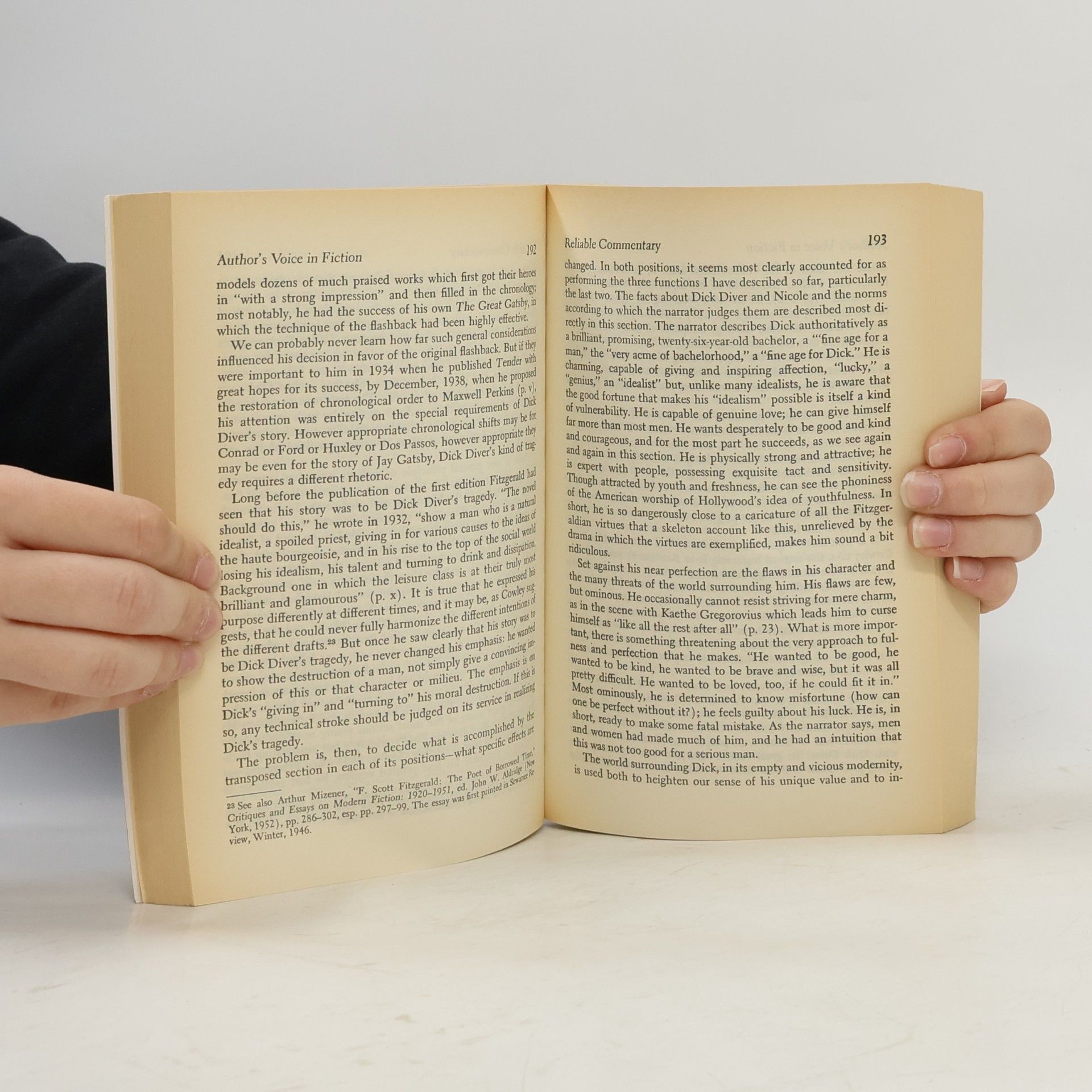 Wayne C. Booth The Rhetoric of Fiction