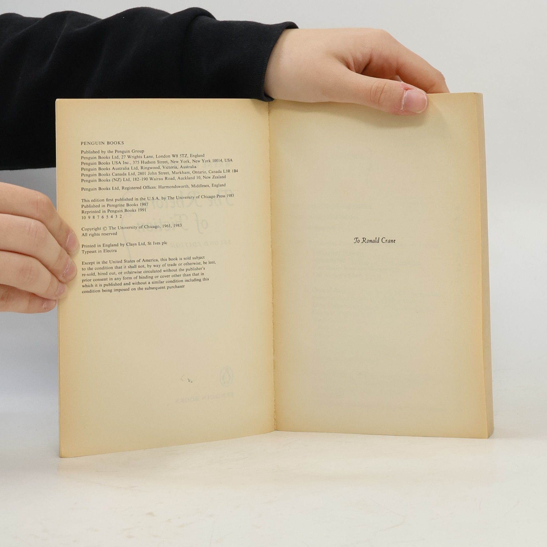 Wayne C. Booth The Rhetoric of Fiction
