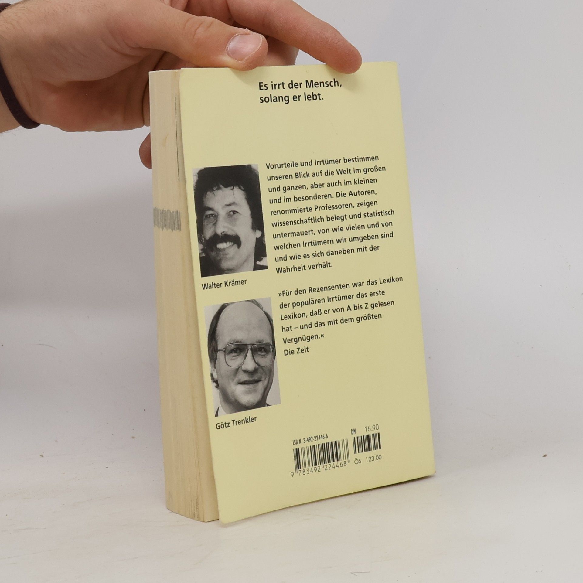 Walter Krämer Lexikon der populären Irrtümer