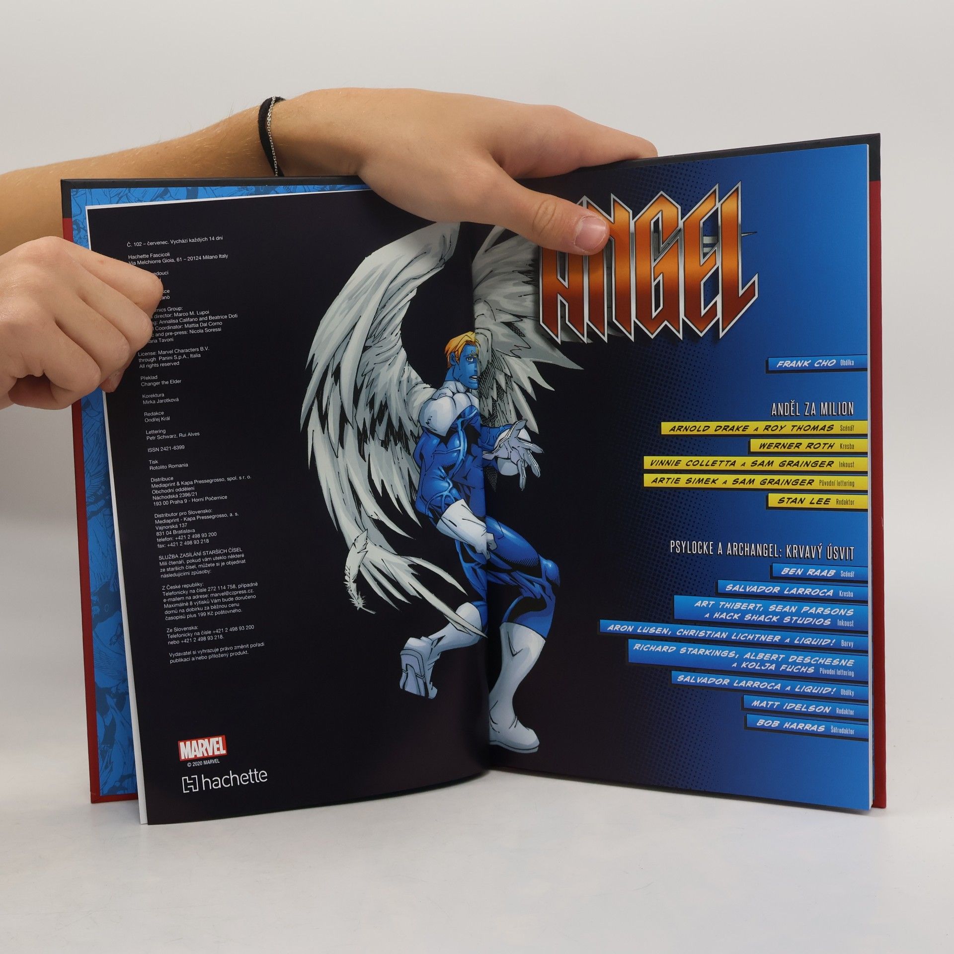 Kolektív autorov Nejmocnější hrdinové Marvelu č. 102. Angel