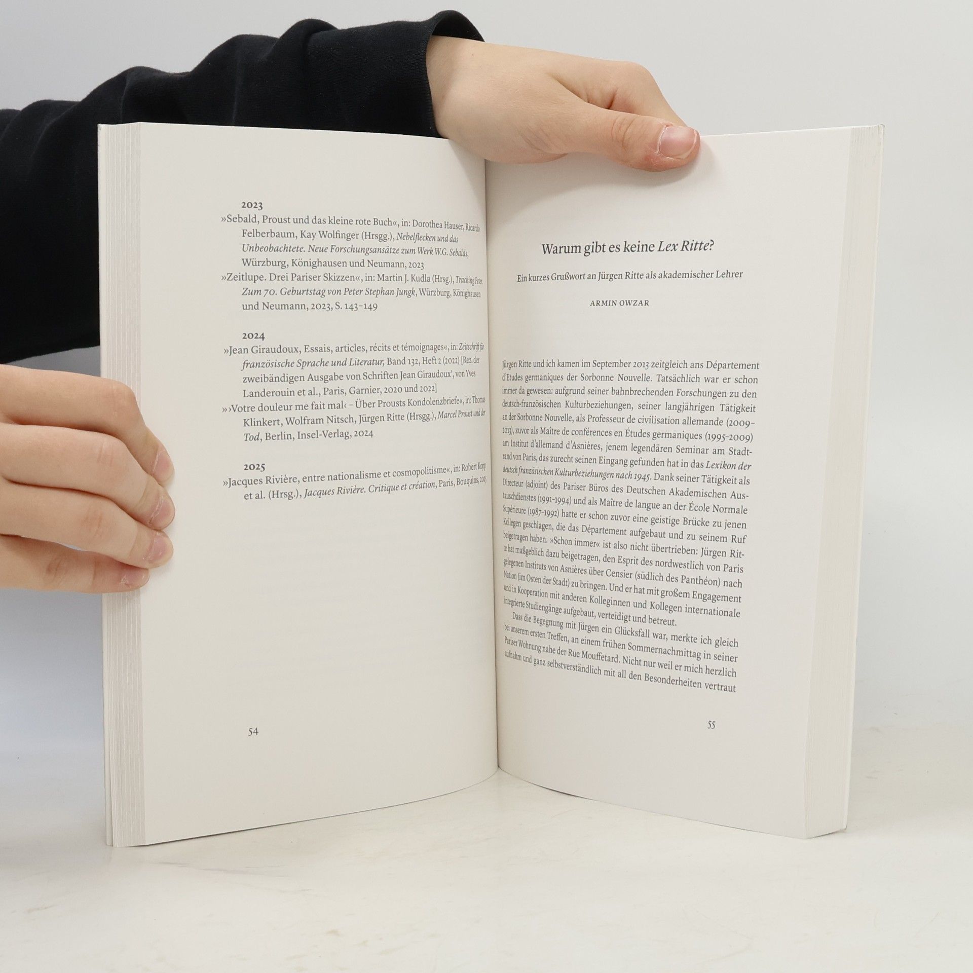 Jürgen Ritte Reden und Schriften III