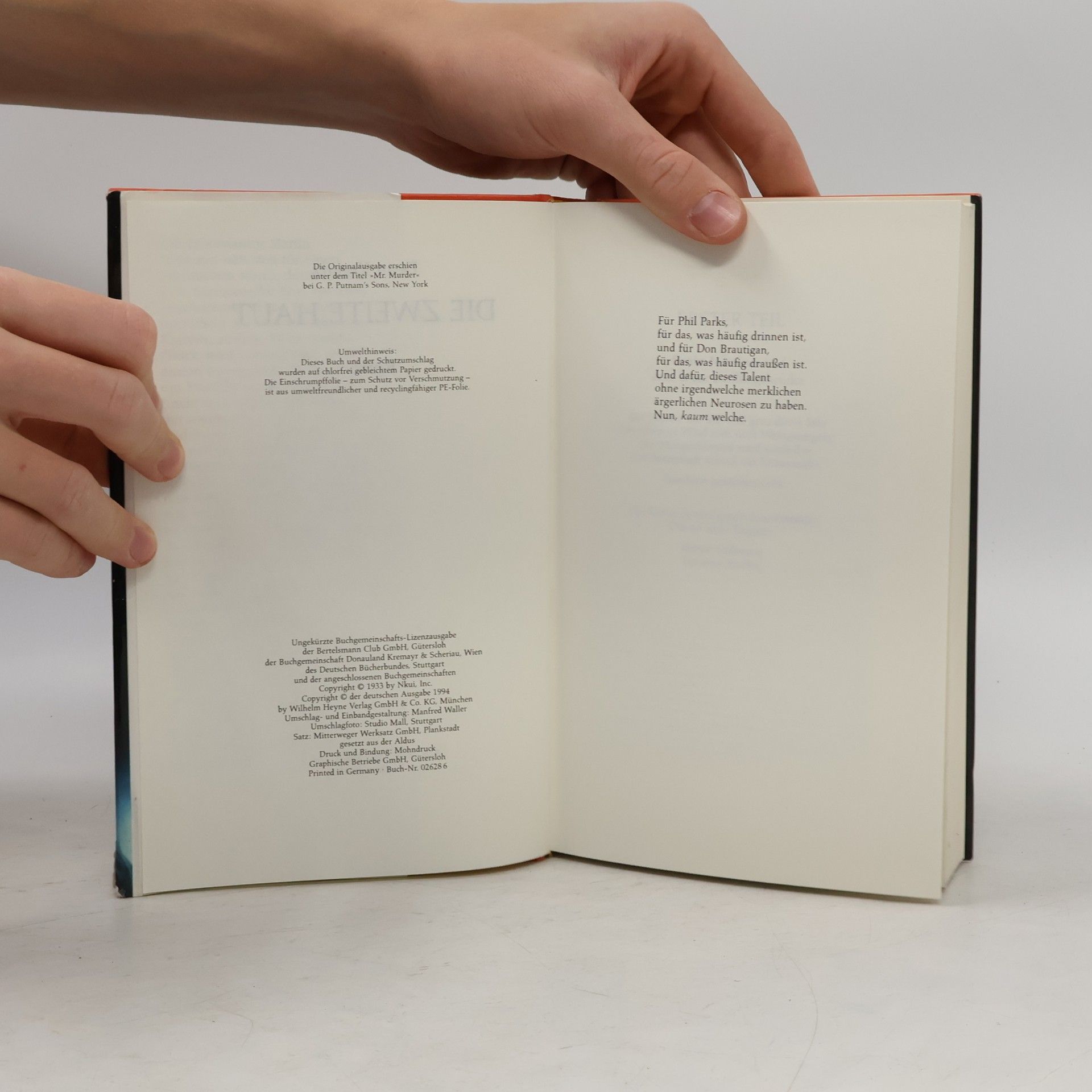 Dean Ray Koontz Die zweite Haut