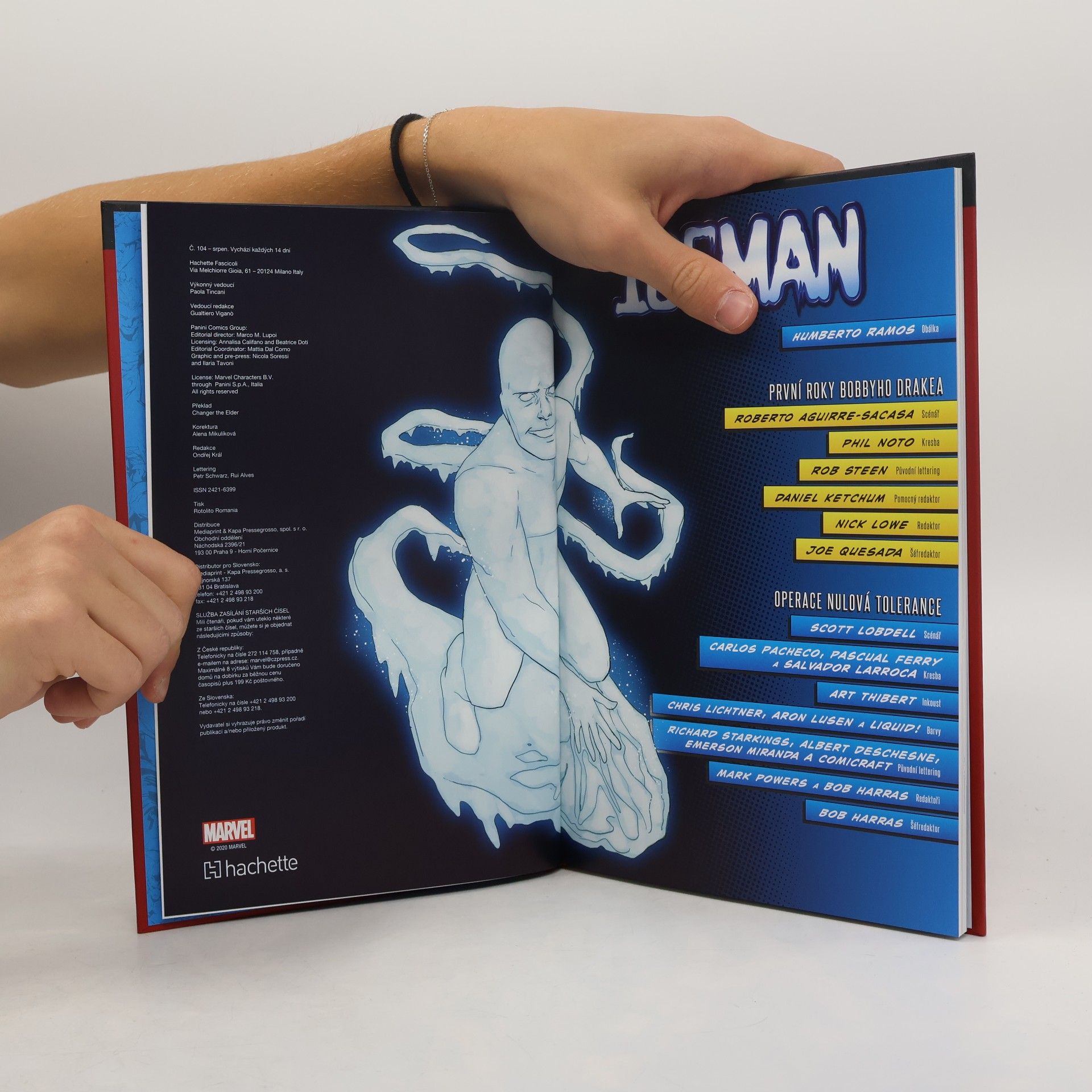 Auteurscollectief Nejmocnější hrdinové Marvelu 104. Iceman
