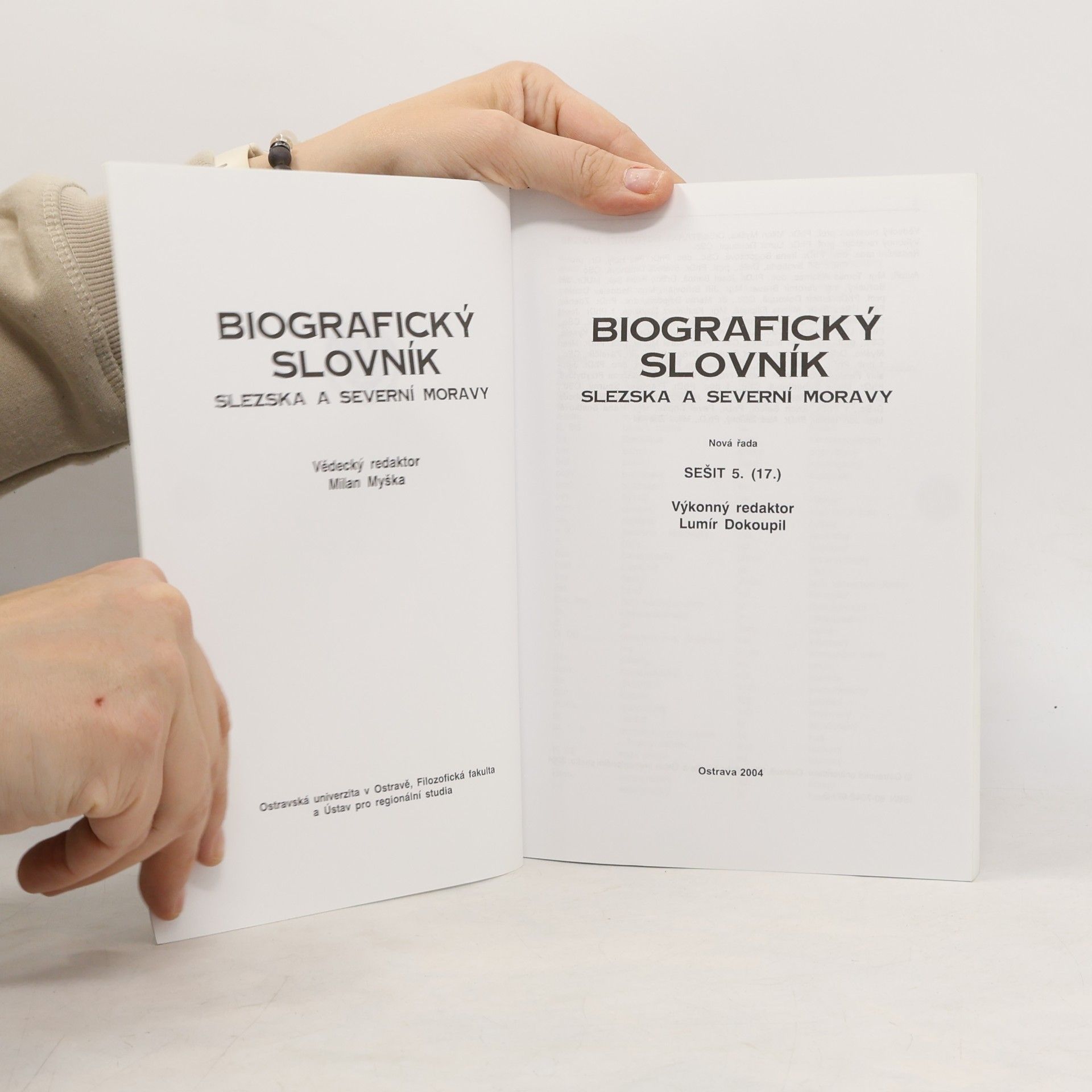 Various authors Biografický slovník 5. (17.)