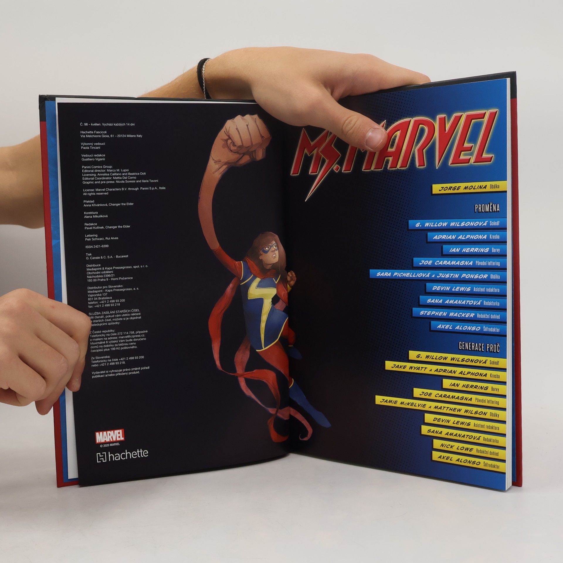 G. Willow Wilson Nejmocnější hrdinové Marvelu 98. Ms. Marvel Kamala Khanová