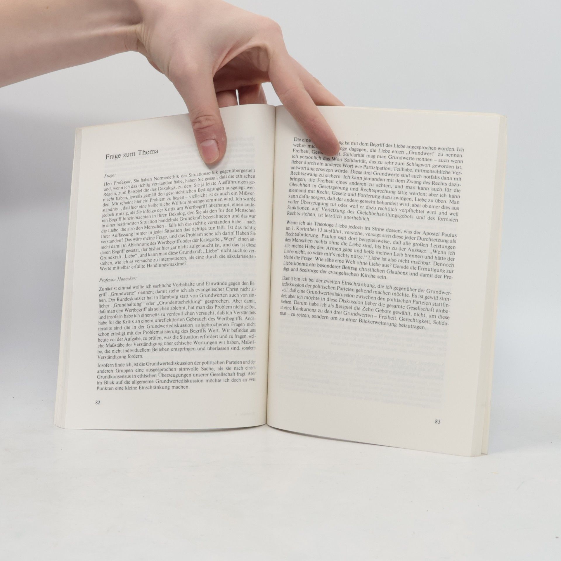 Ernst Benda Schriftenreihe der Bundeszentrale für politische Bildung - 168: Grundwerte