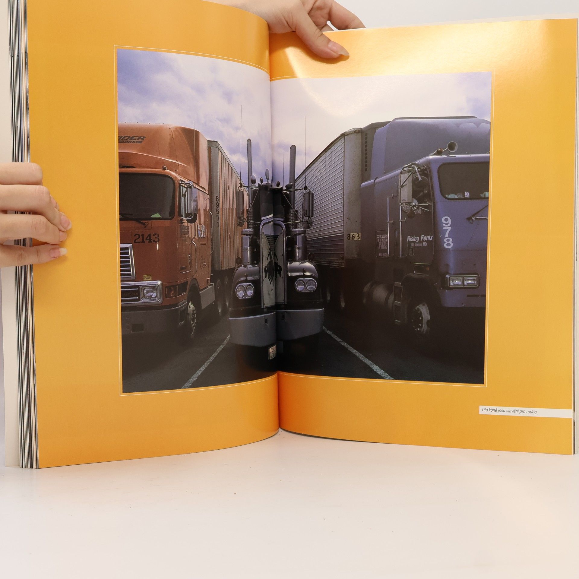 Gilles Lhote Startrucks: Nejkrásnější kamiony světa a jejich skvělí řidiči