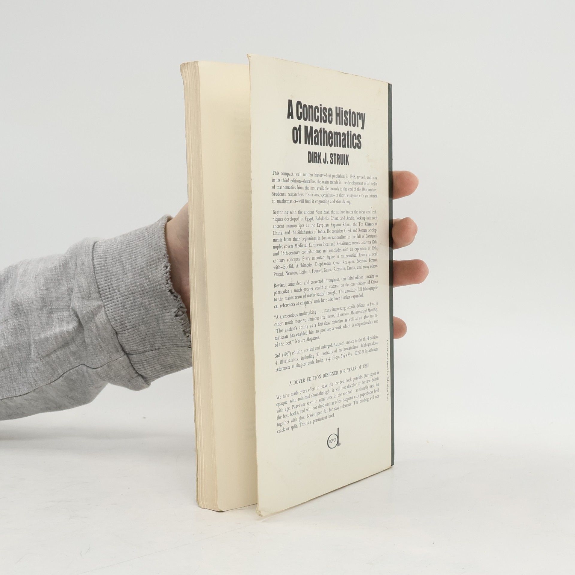 Dirk J. Struik A Concise History of Mathematics