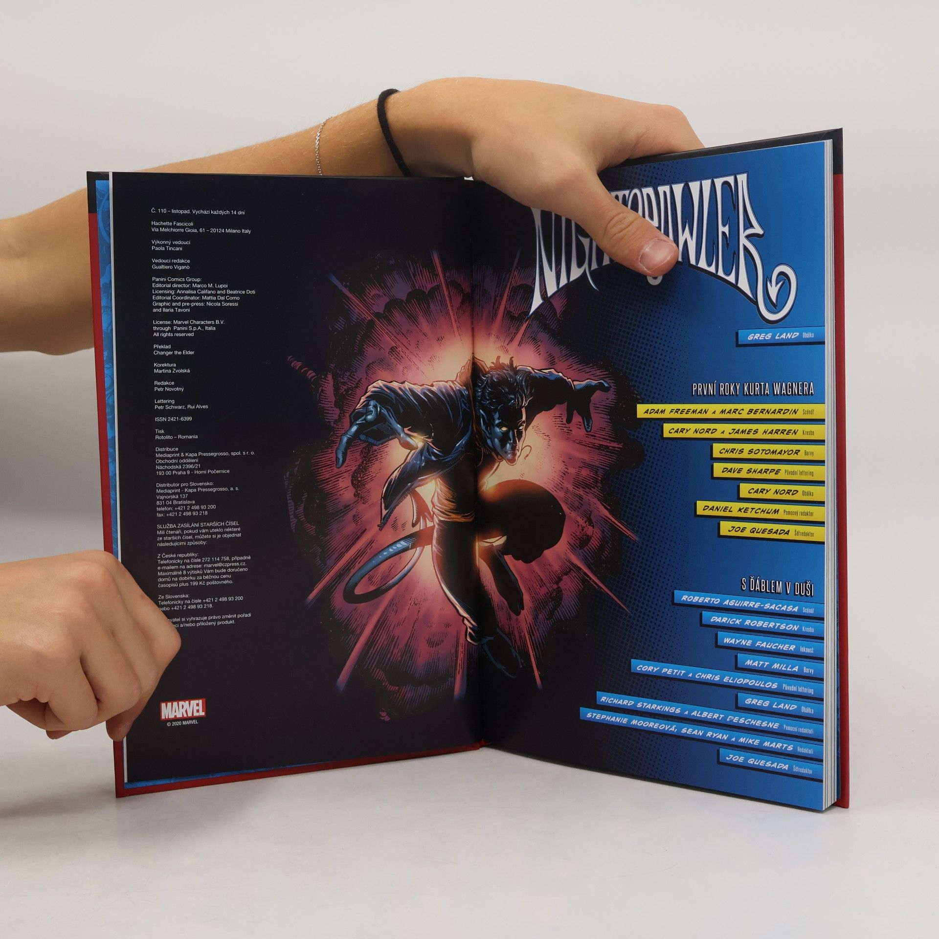 Autores varios Nejmocnější hrdinové Marvelu č. 110. Nightcrawler
