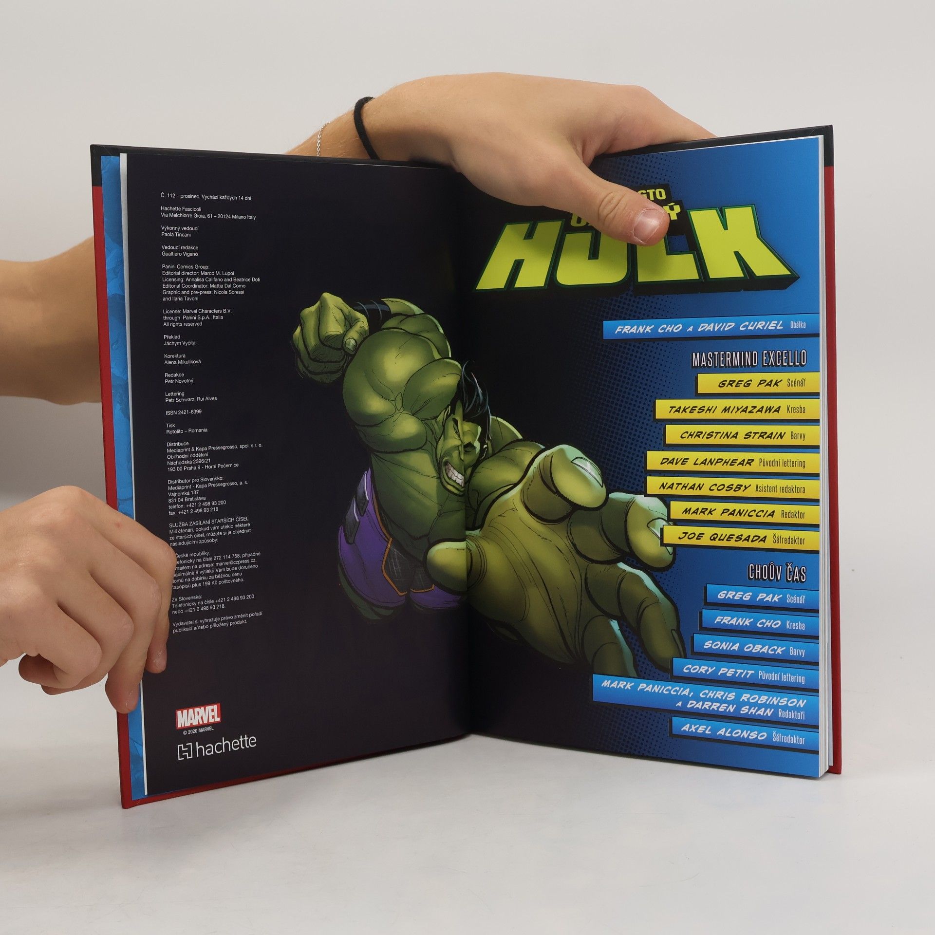 Greg Pak Nejmocnější hrdinové Marvelu č. 112. Naprosto úžasný Hulk