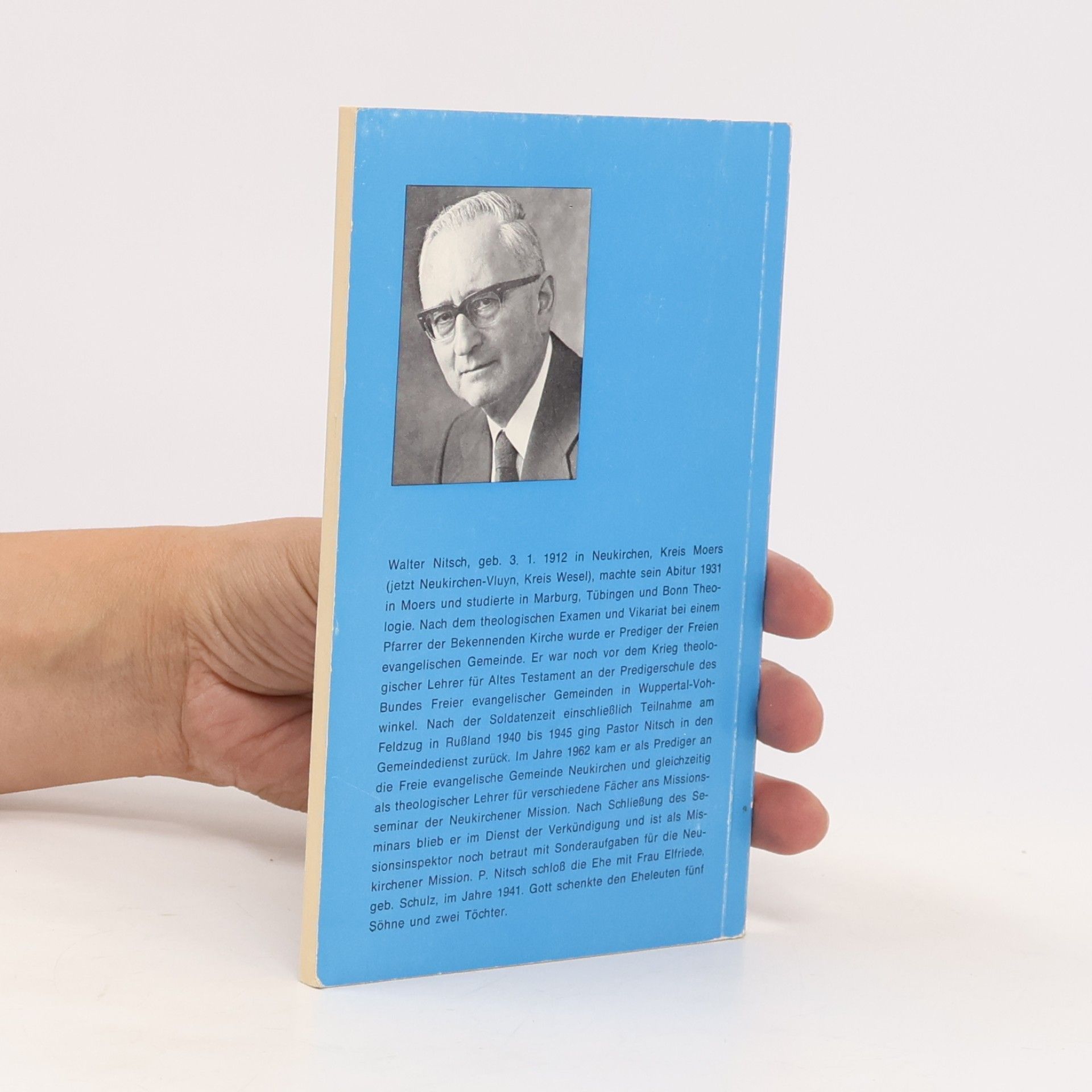 Walter Nitsche Werdet voll Geistes