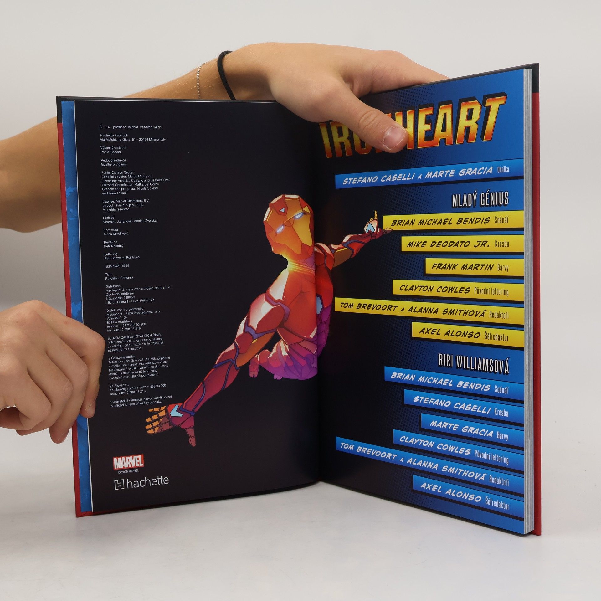 AA.VV. Nejmocnější hrdinové Marvelu 114. Riri Williamsová: Ironheart