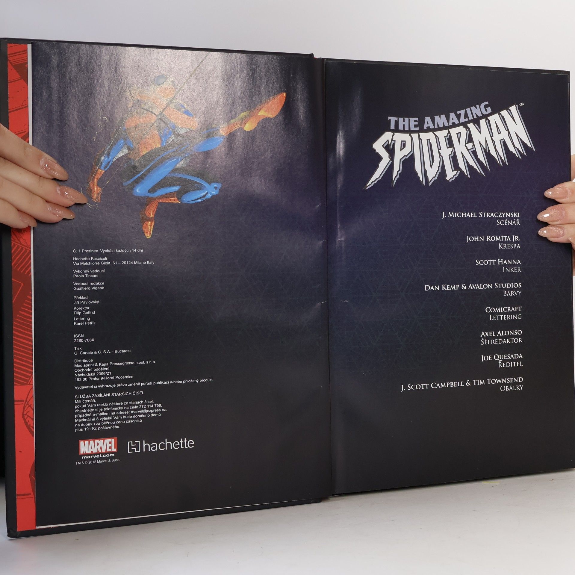 J. Michael Straczynski Ultimátní komiksový komplet 21. Amazing Spider-Man. Návrat
