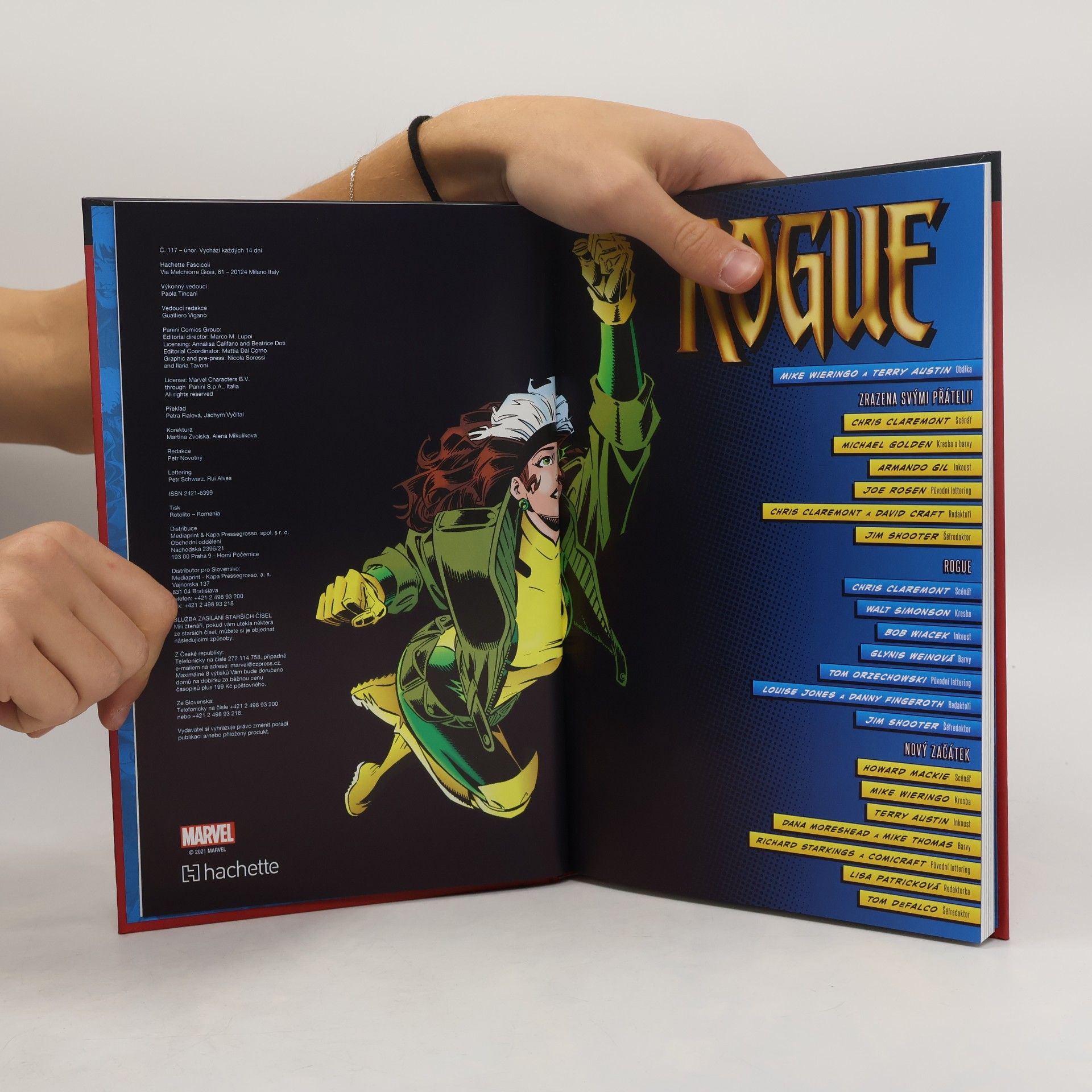Collectif d'auteurs Nejmocnější hrdinové Marvelu. Rogue