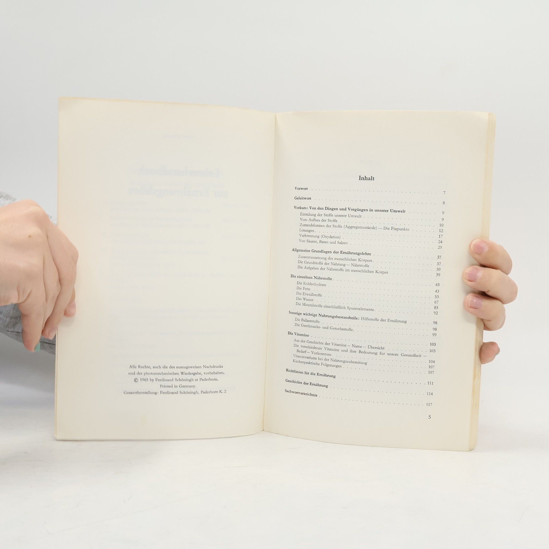 Various authors Die moderne Hauswirtschaft: Ernährungslehre