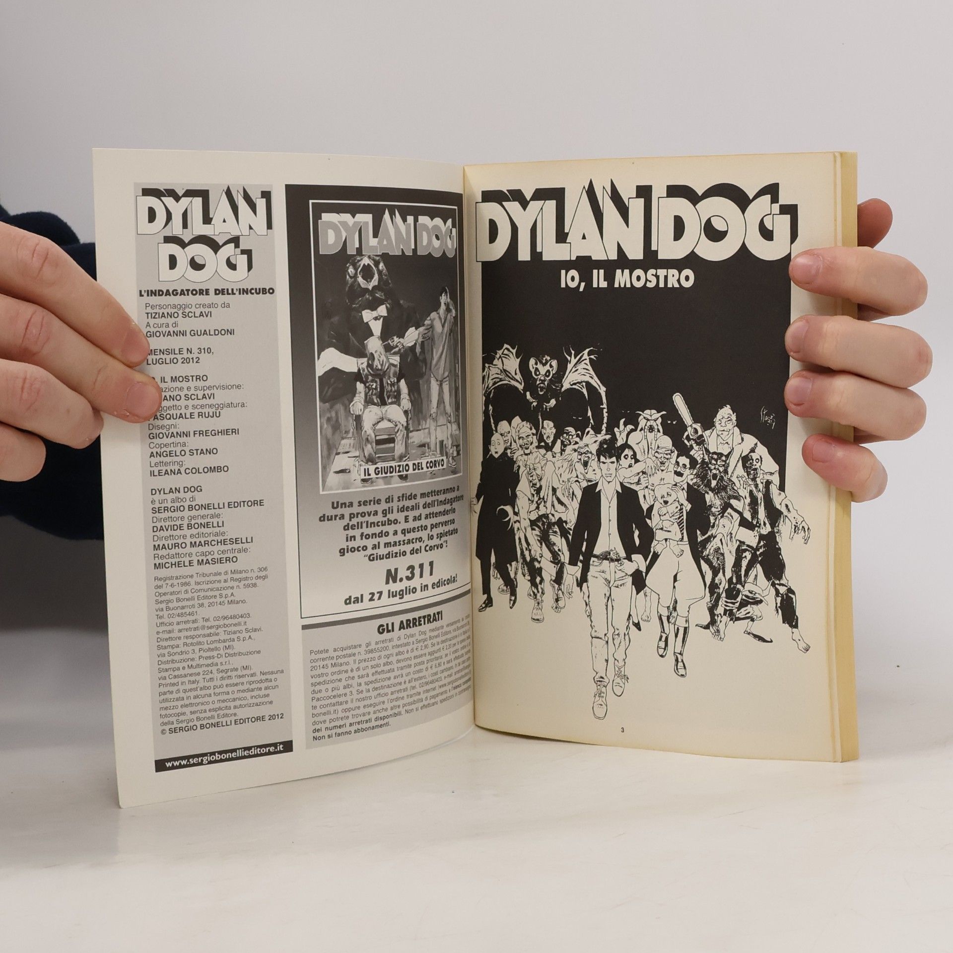 Tiziano Sclavi Dylan Dog 310