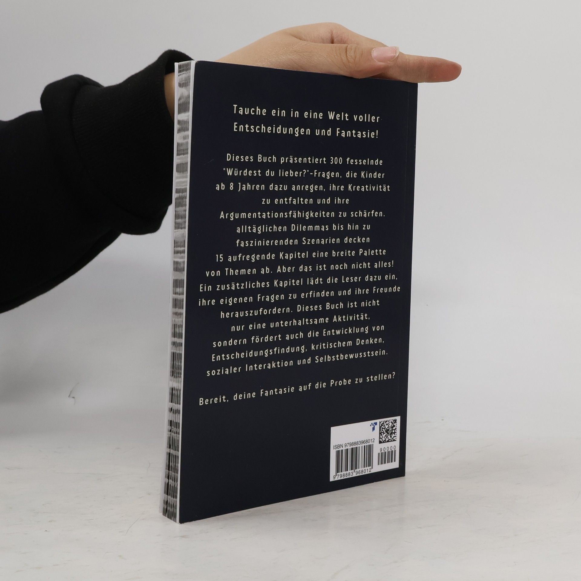 Humorbuch Depot Würdest du lieber ...? Das ultimative Entscheidungsbuch für Kinder: 300 fantasievolle Dilemmas zum Lachen, Nachdenken und gemeinsamen Erleben