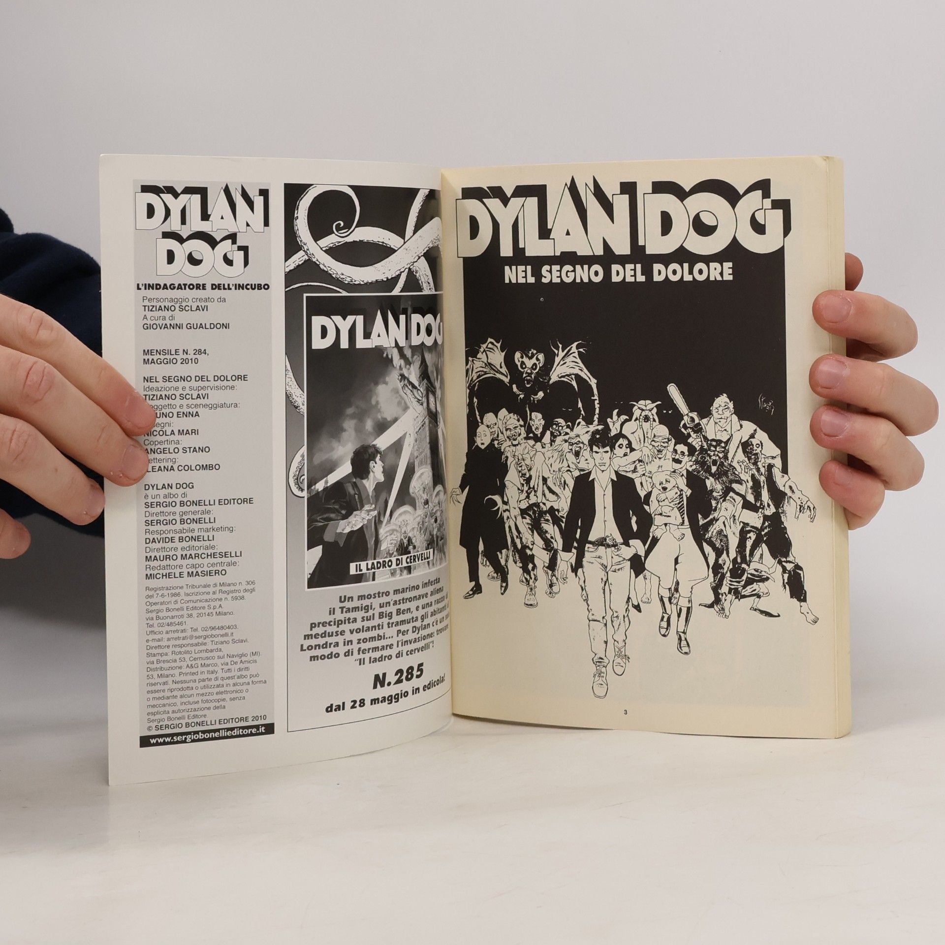 Tiziano Sclavi Dylan Dog 284