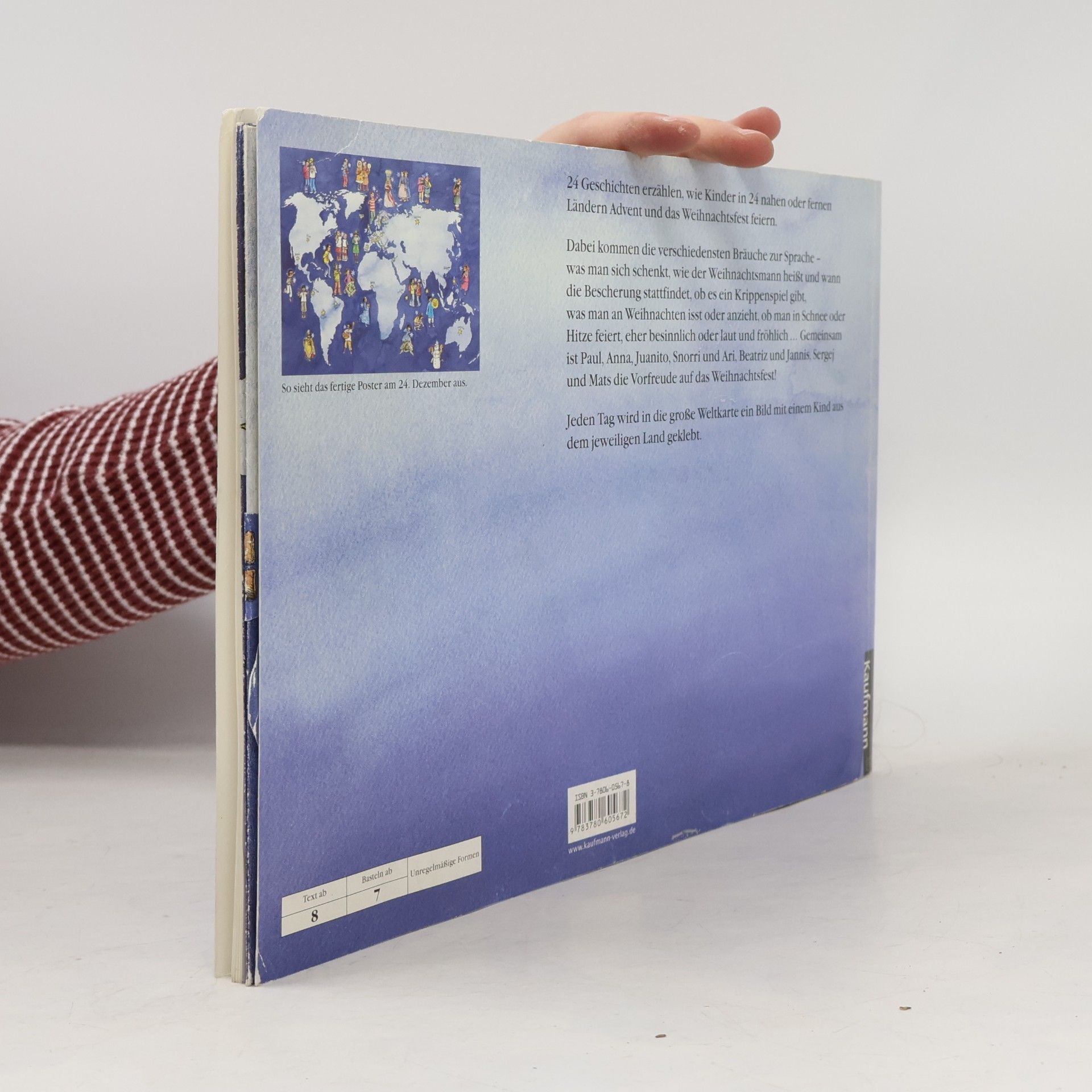 Rena Sack Advents- Kalender Weihnachten in aller Welt