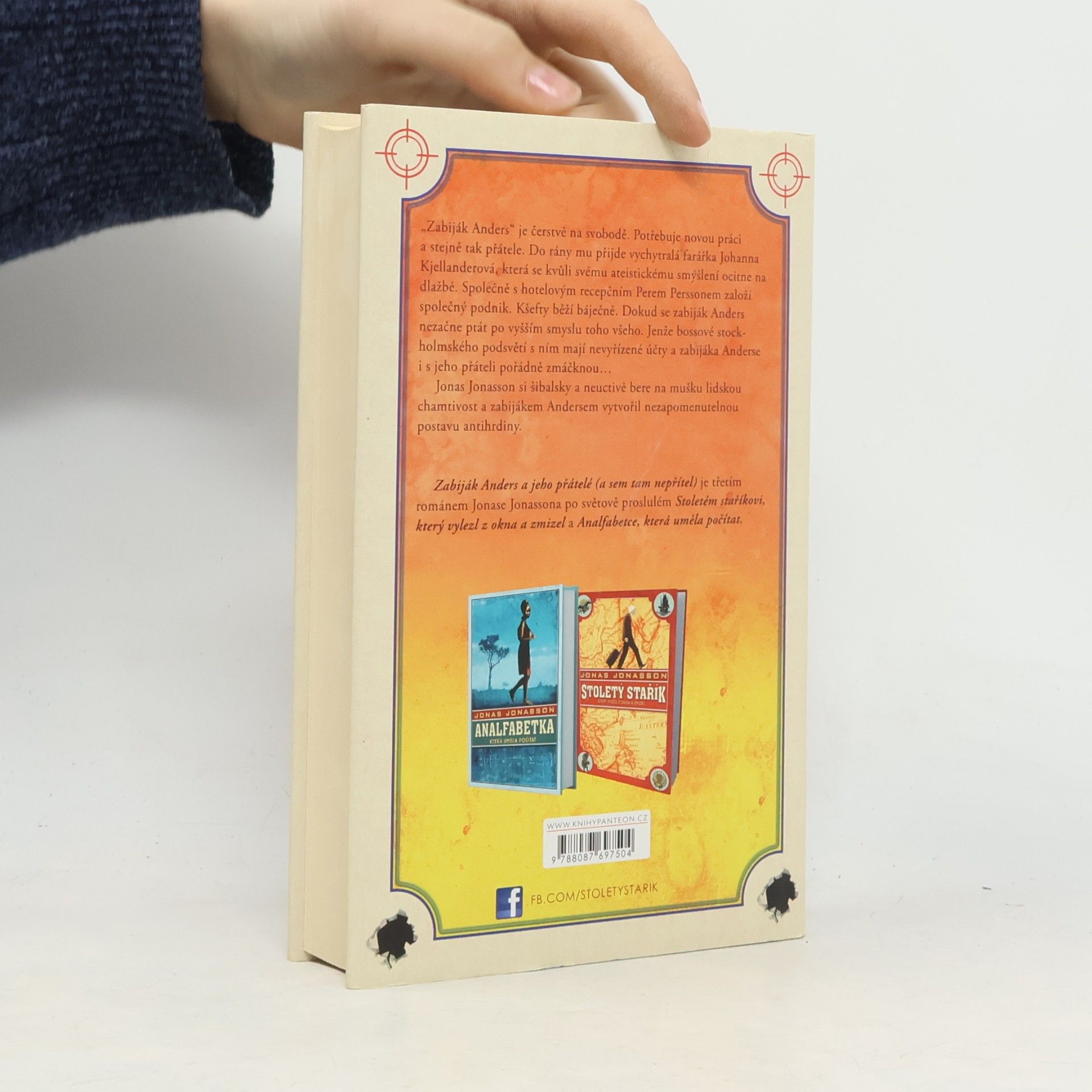 Jonas Jonasson Zabiják Anders a jeho přátelé (a sem tam nepřítel)