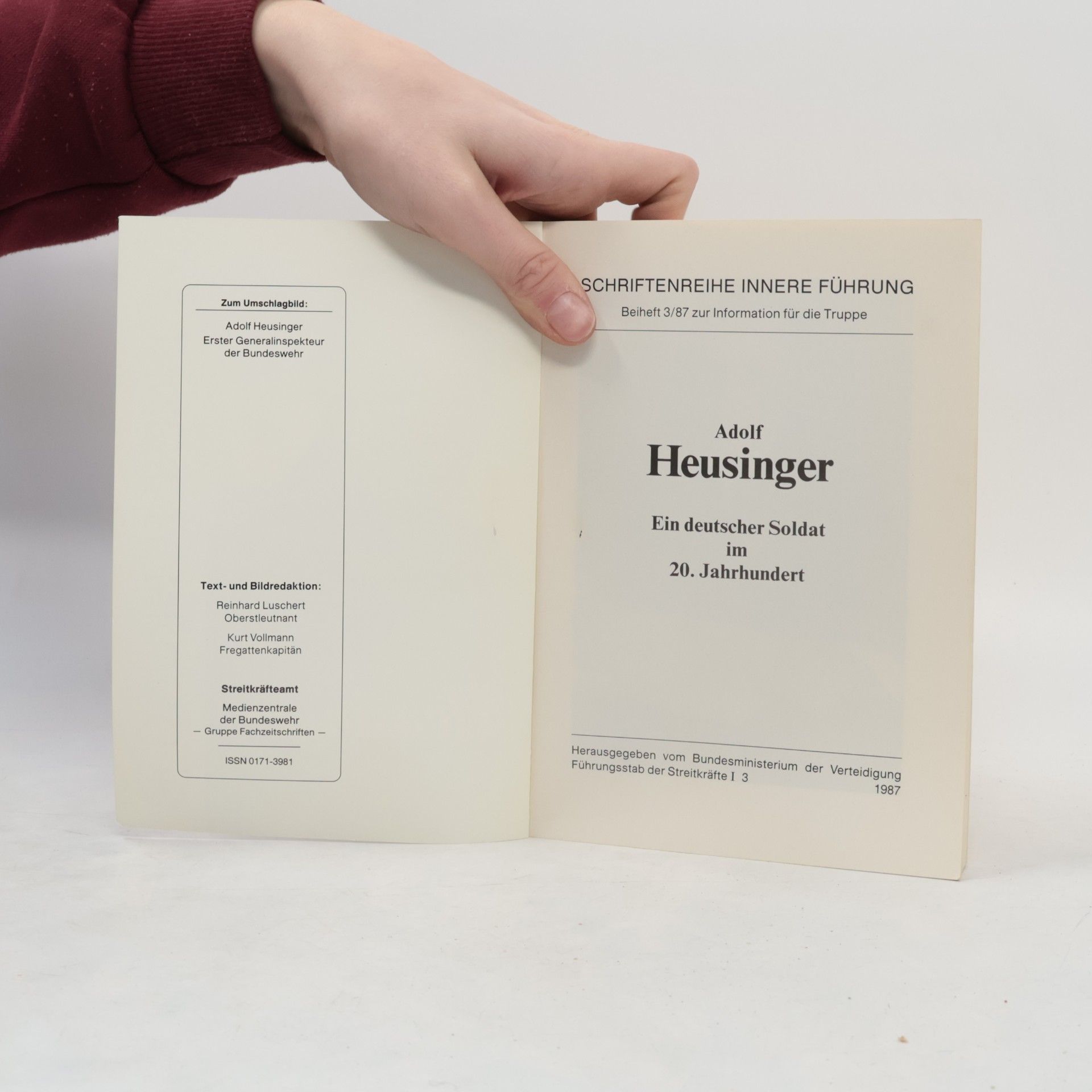 Various authors Adolf Heusinger