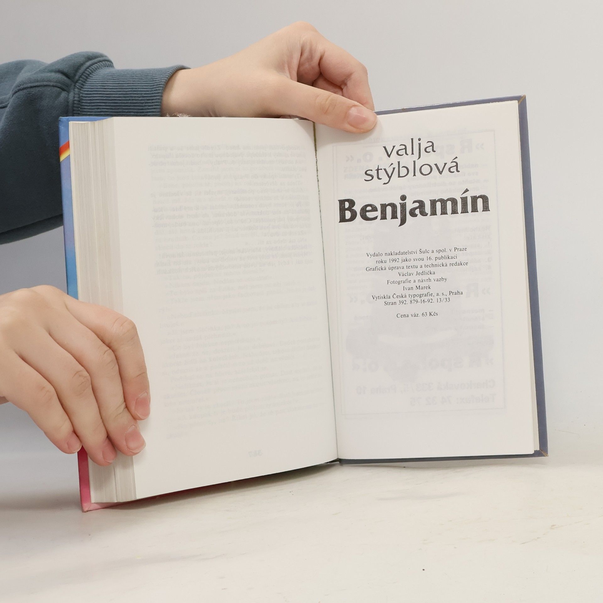 Valja Stýblová Benjamín