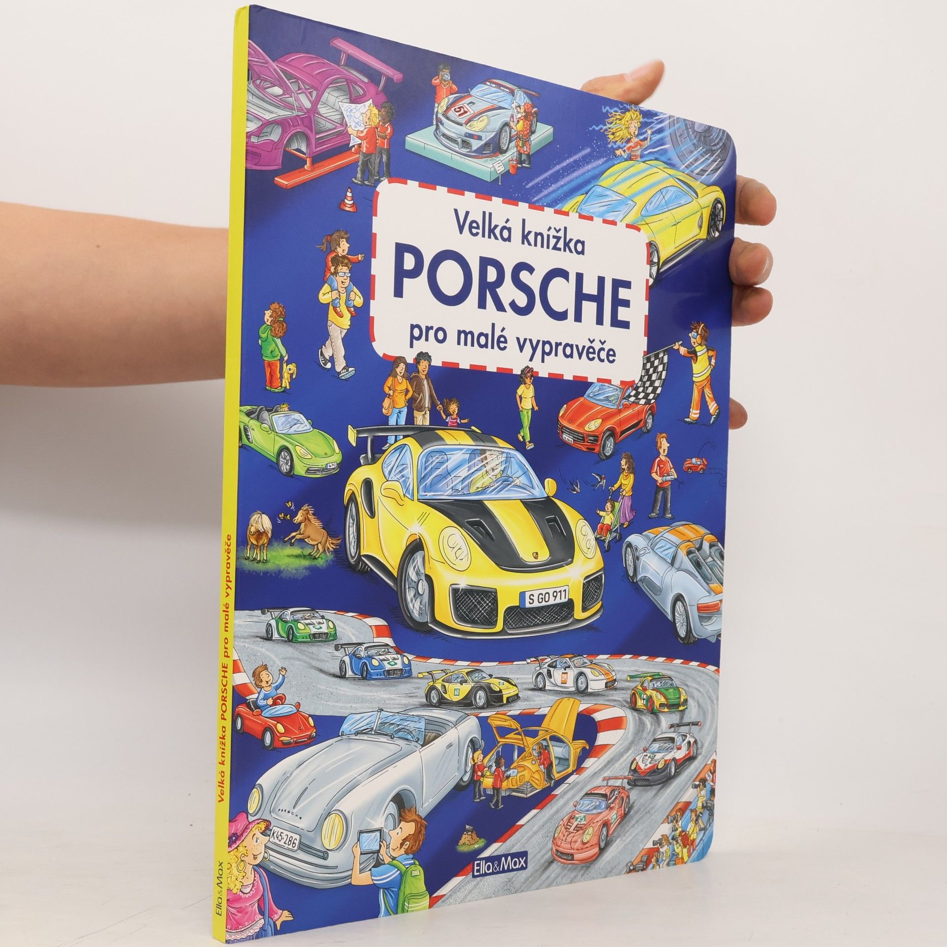 Stefan Lohr Velká knížka PORSCHE pro malé vypravěče