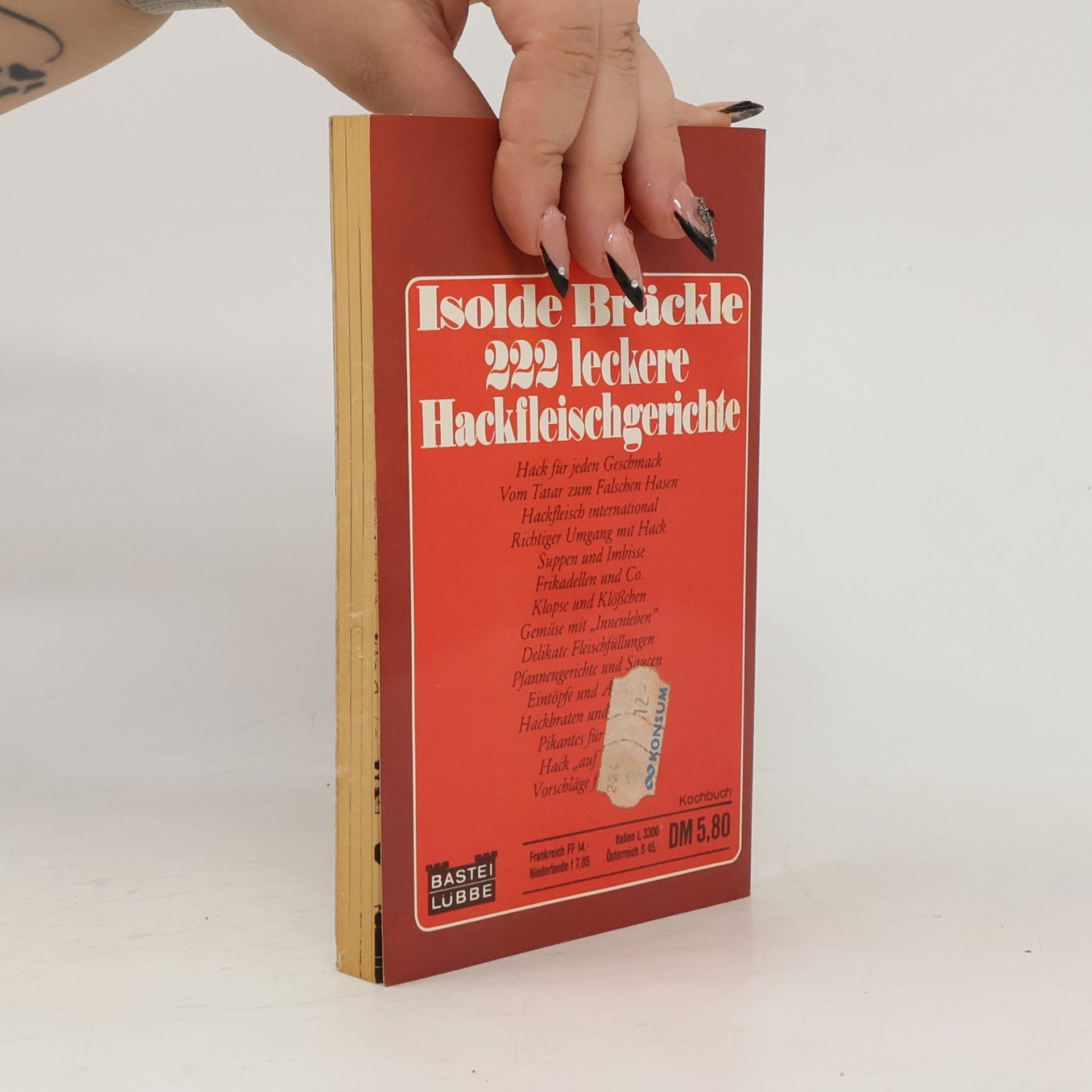 Isolde Bräckle 222 leckere Hackfleischgerichte