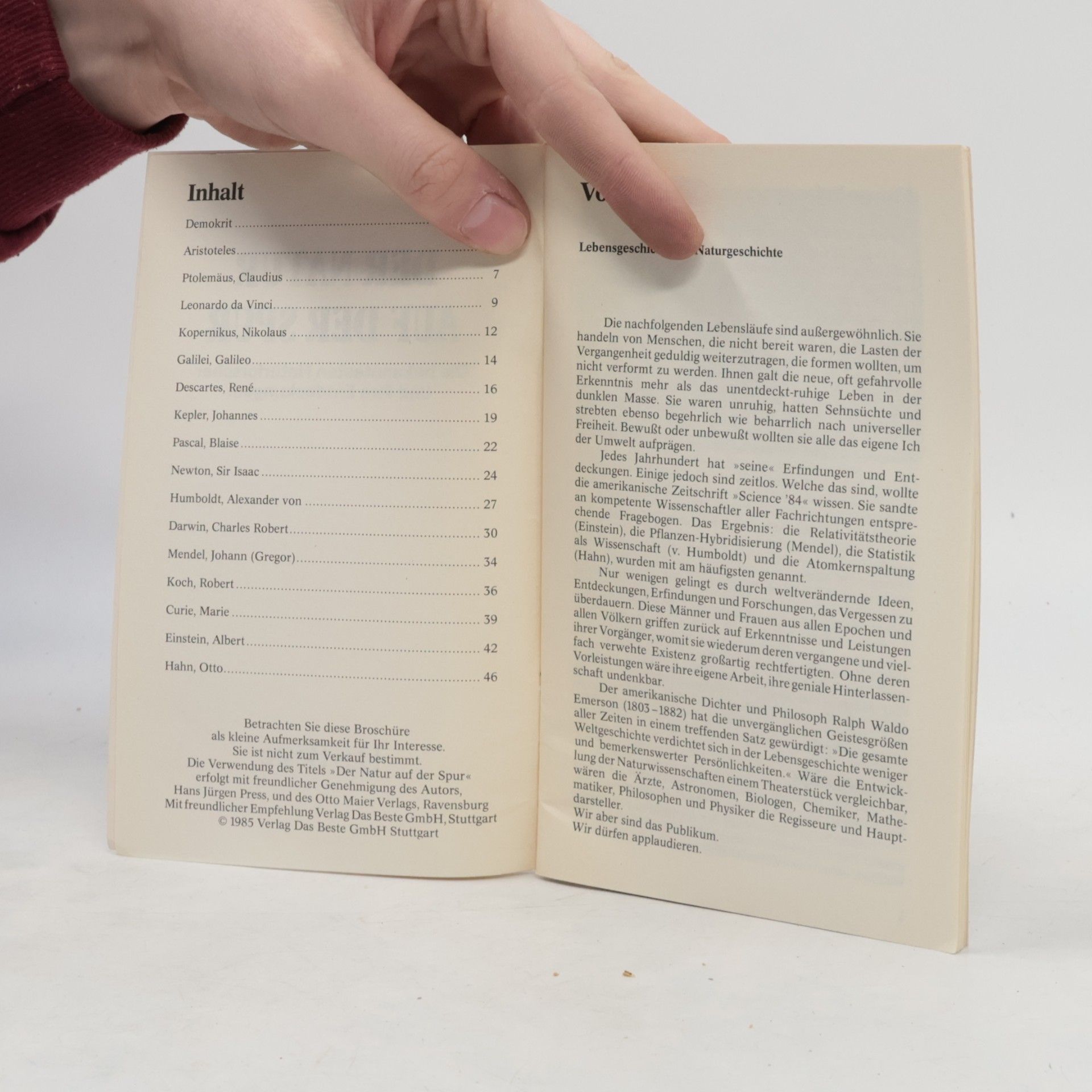 Autorenkollektiv Der Natur auf der Spur