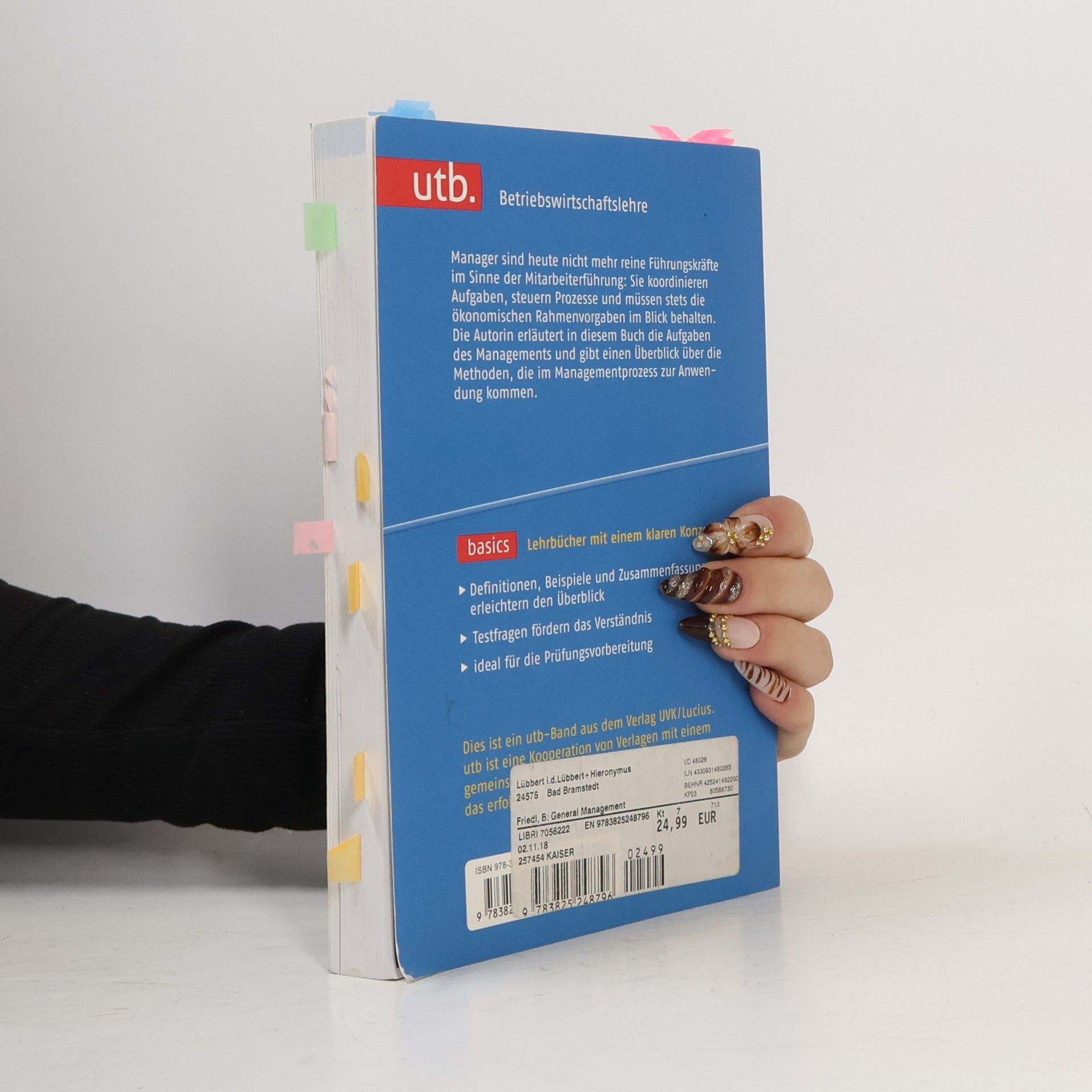 Birgit Friedl utb basics: General Management