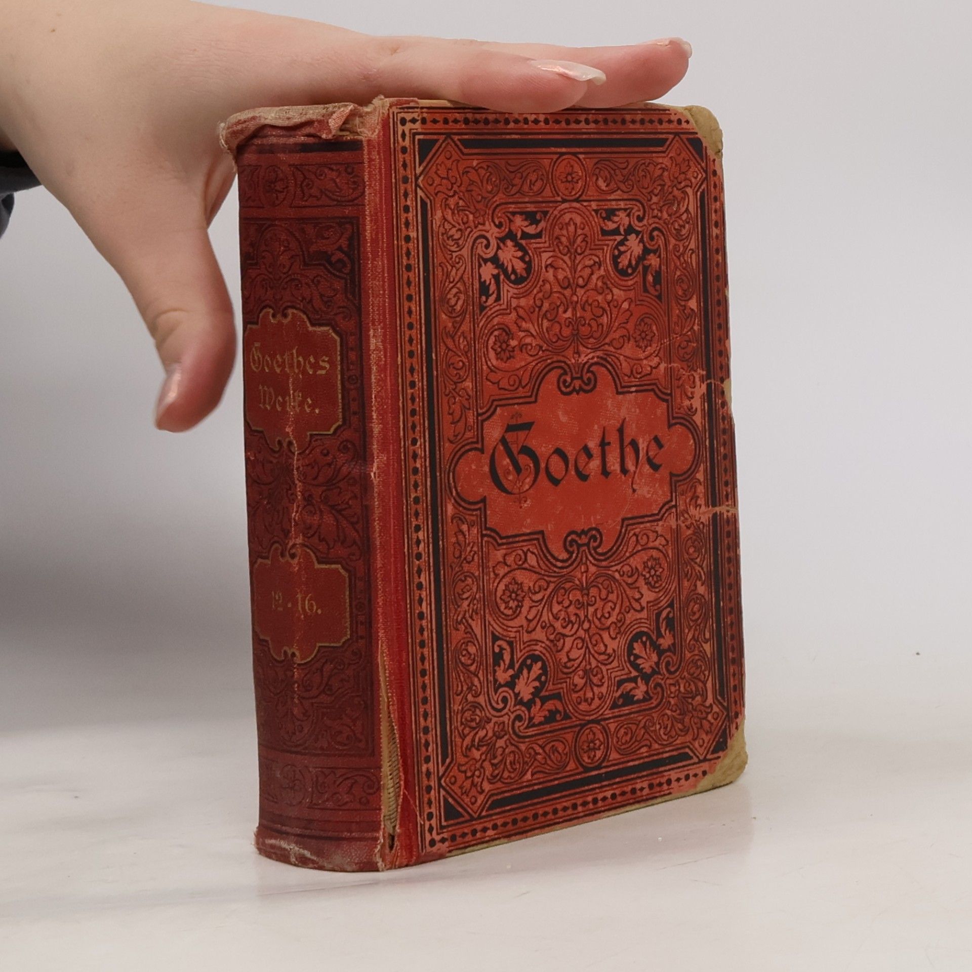 Johann Wolfgang von Goethe Goethes Werke 12. Auswahl in sechzehn Bänden