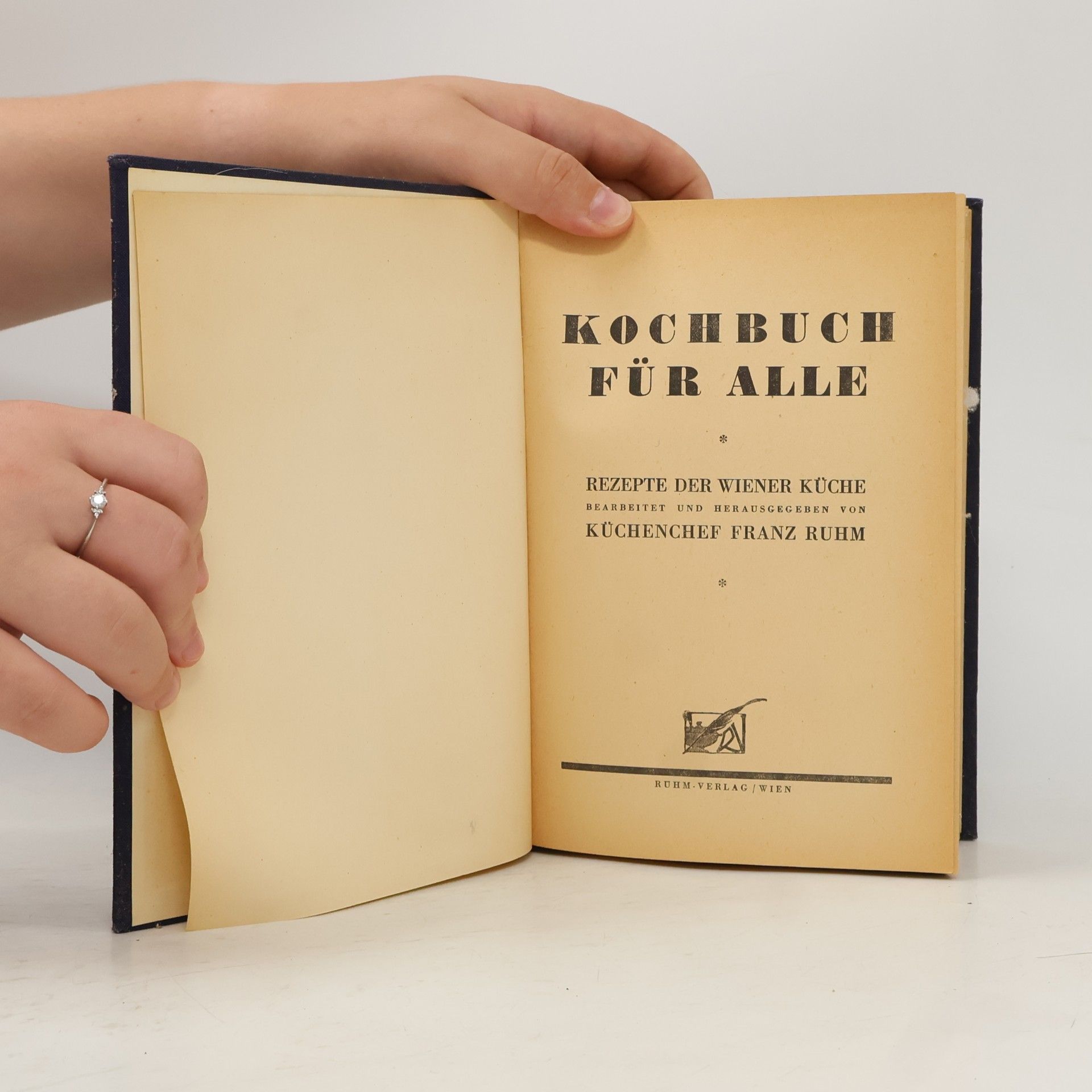 Franz Ruhm Kochbuch für Alle