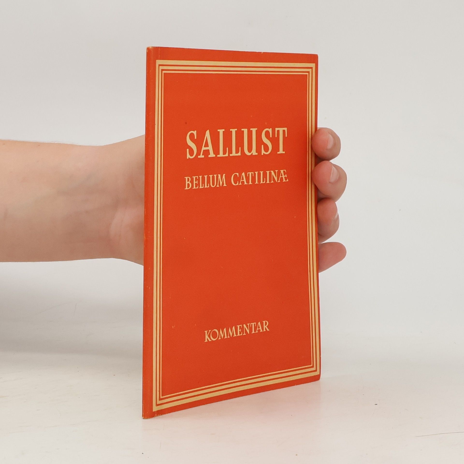 Sallust. Bellum Catilinae