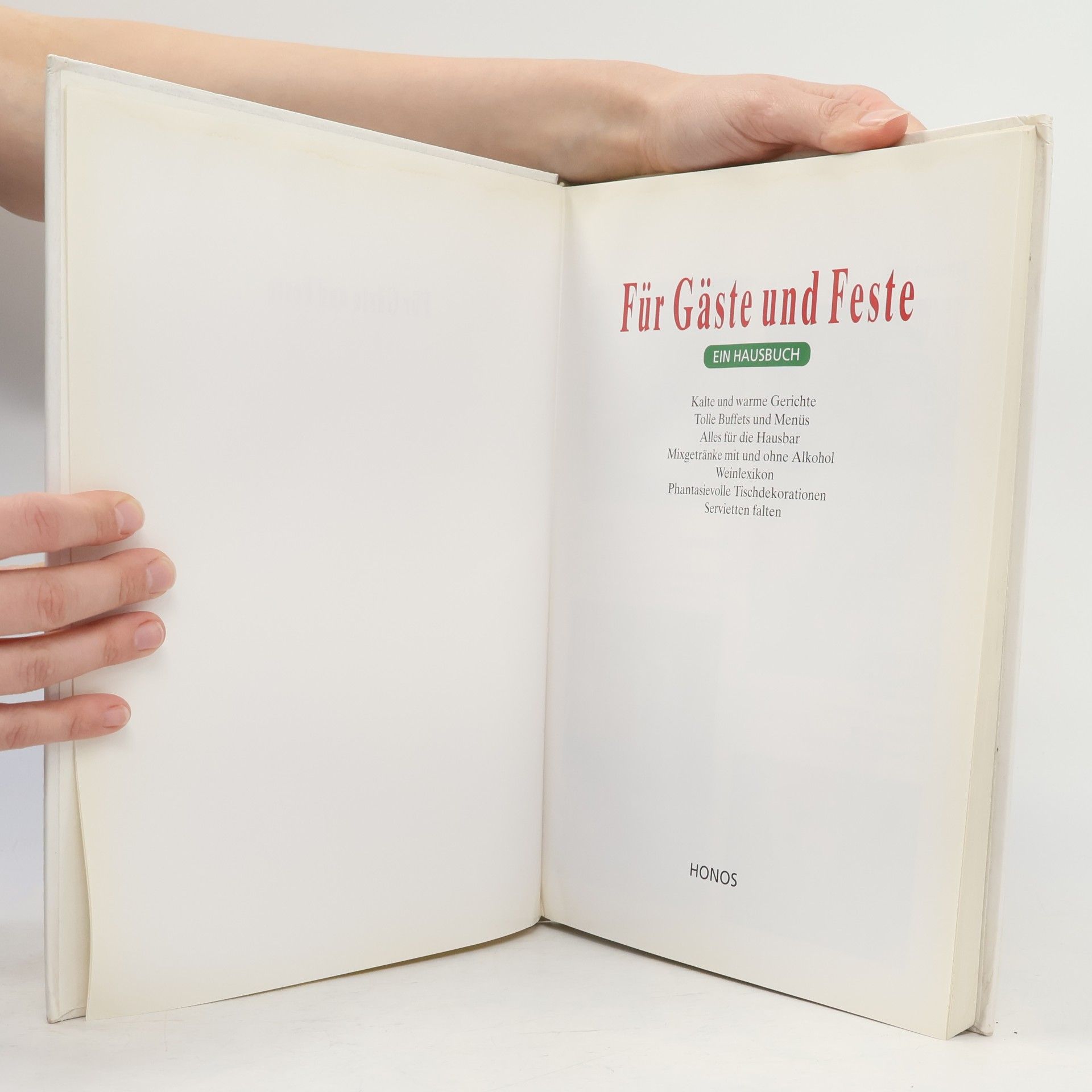 Various authors Für Gäste und Feste