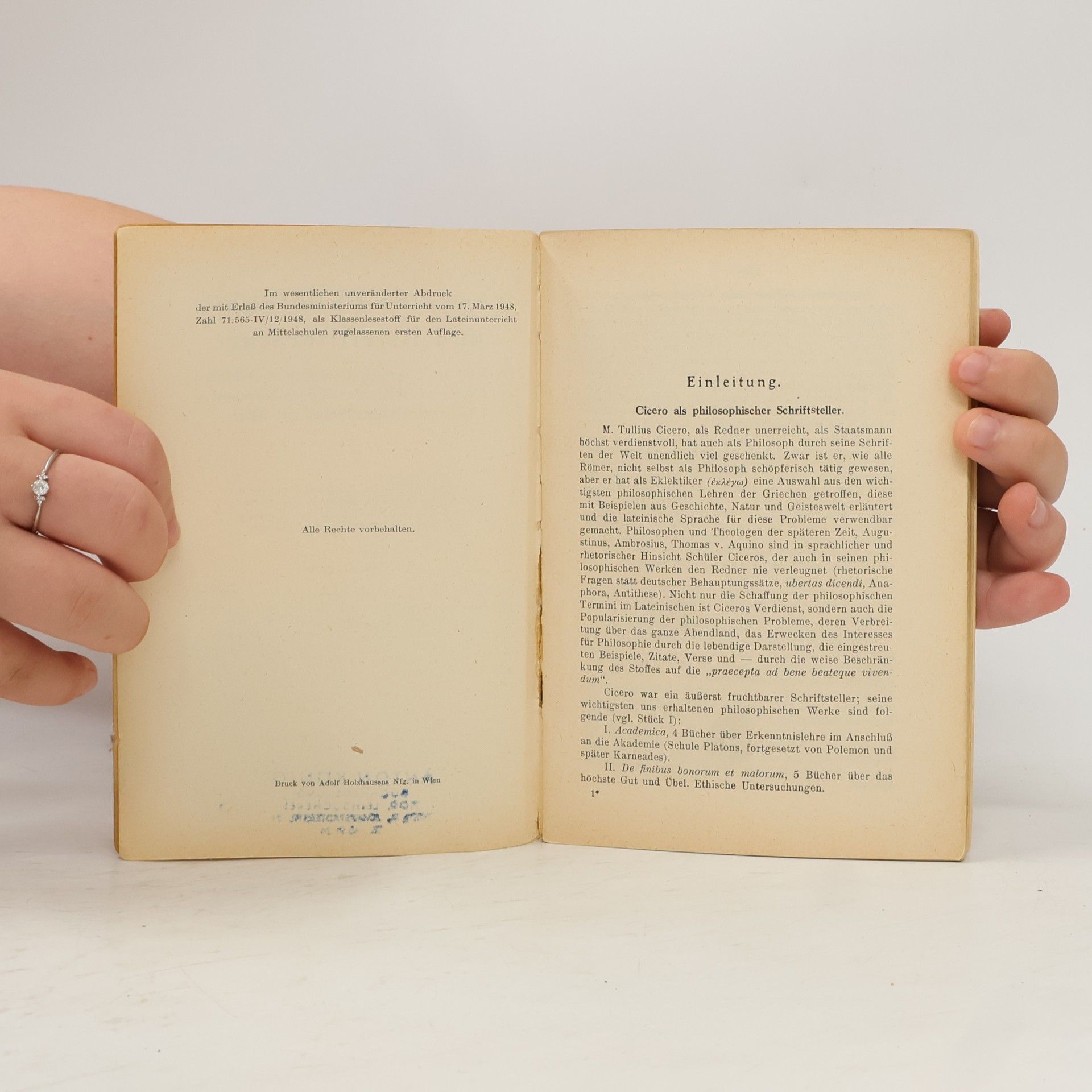 Kolektiv autorů Römische Philosophie und Briefliteratur