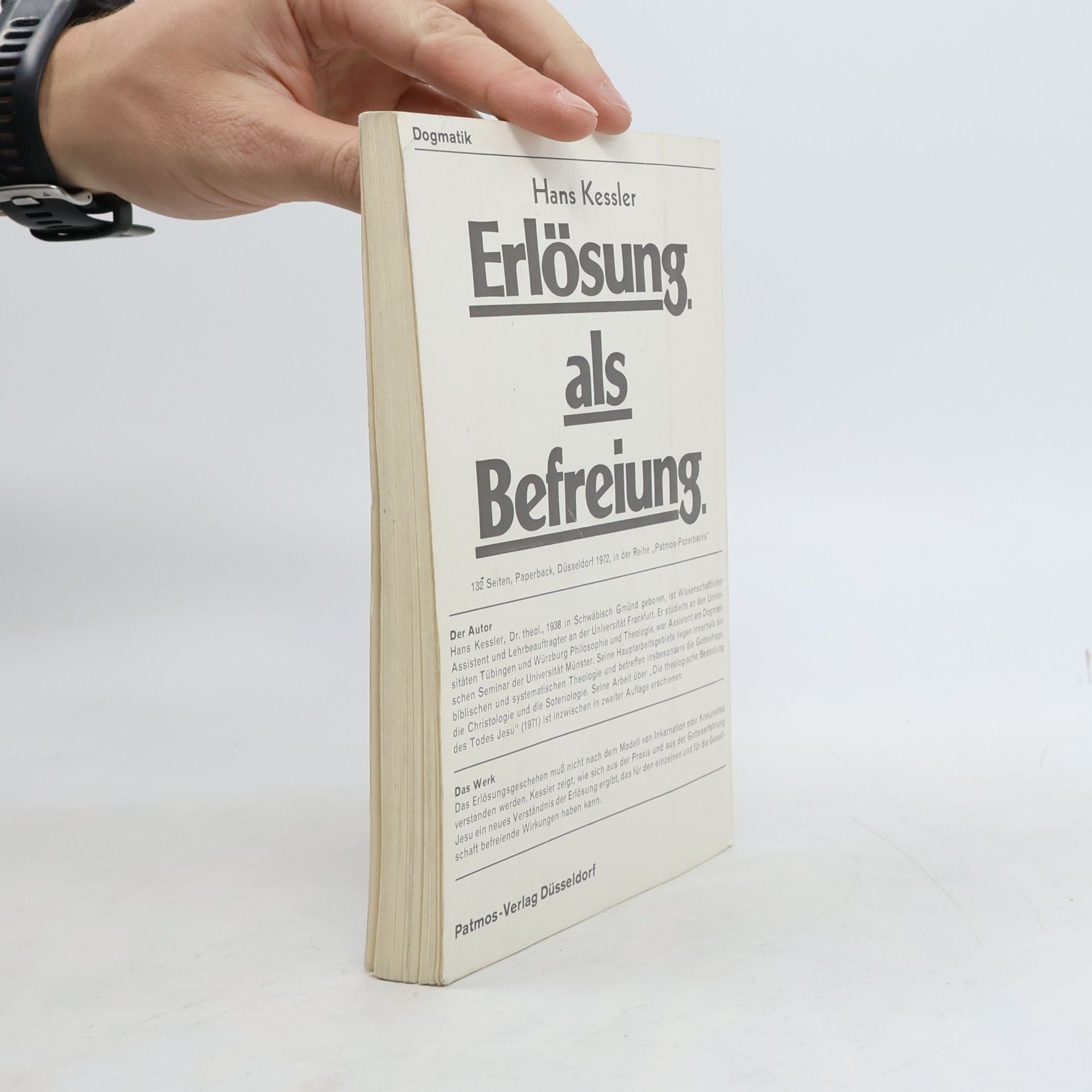 Hans Kessler Erlösung als Befreiung
