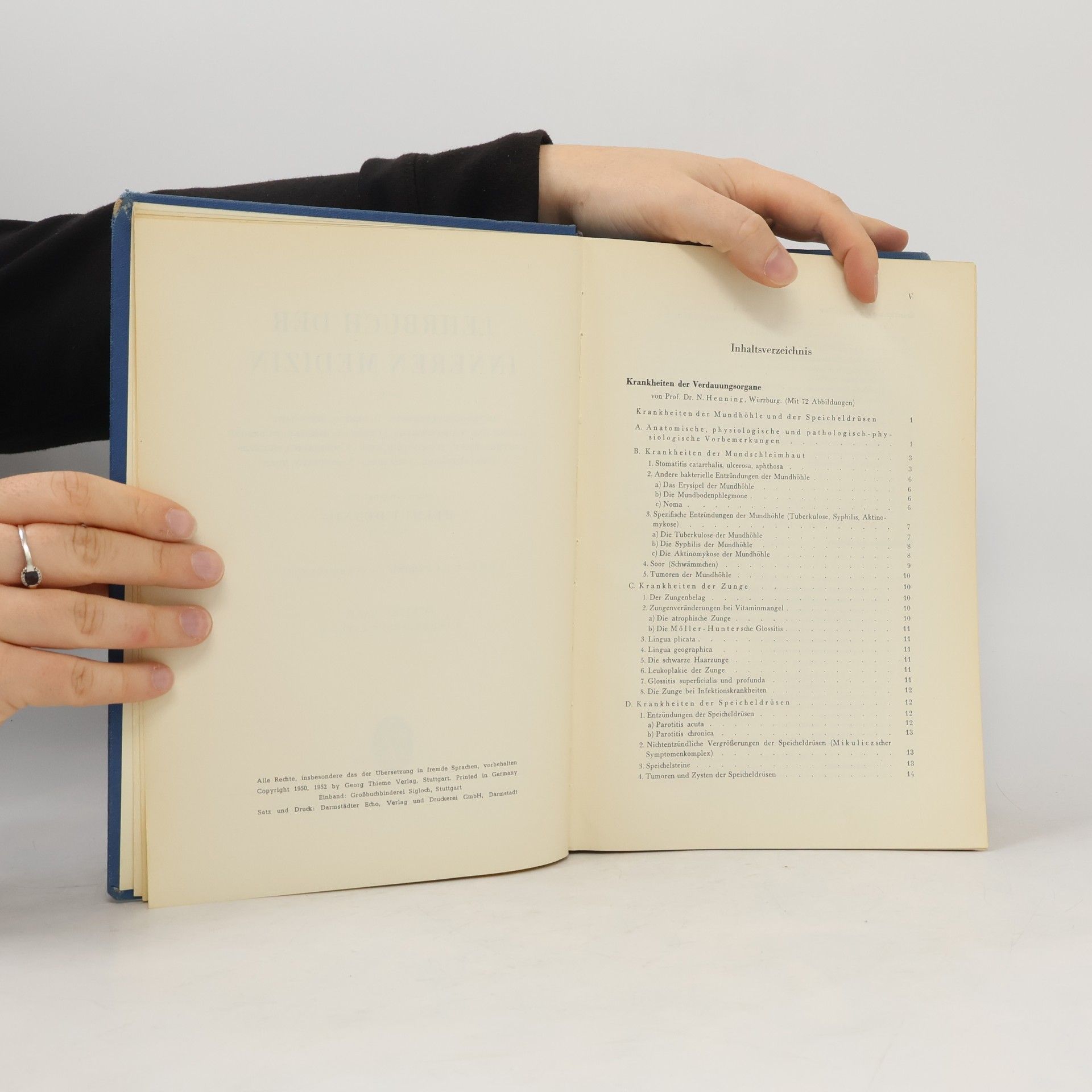 N. Henning Lehrbuch der Inneren Medizin
