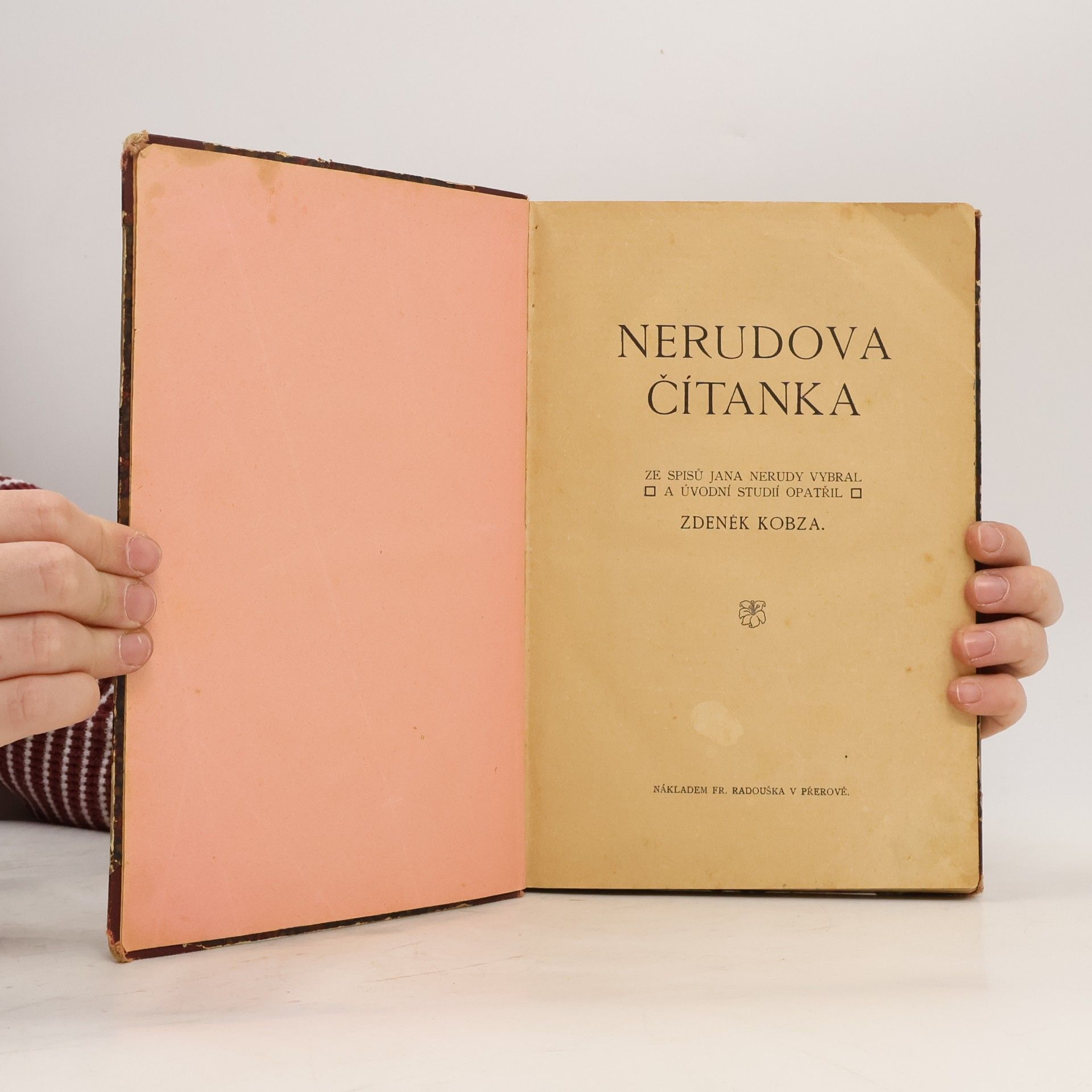 Zdeněk Kobza Nerudova čítanka