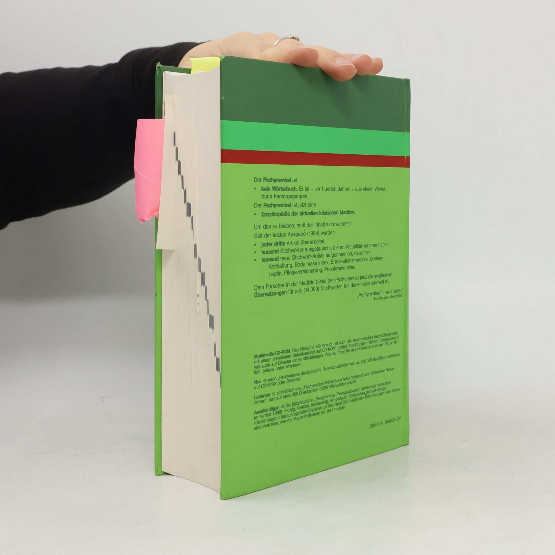 Kolektív autorov Pschyrembel. Klinisches Wörterbuch 258