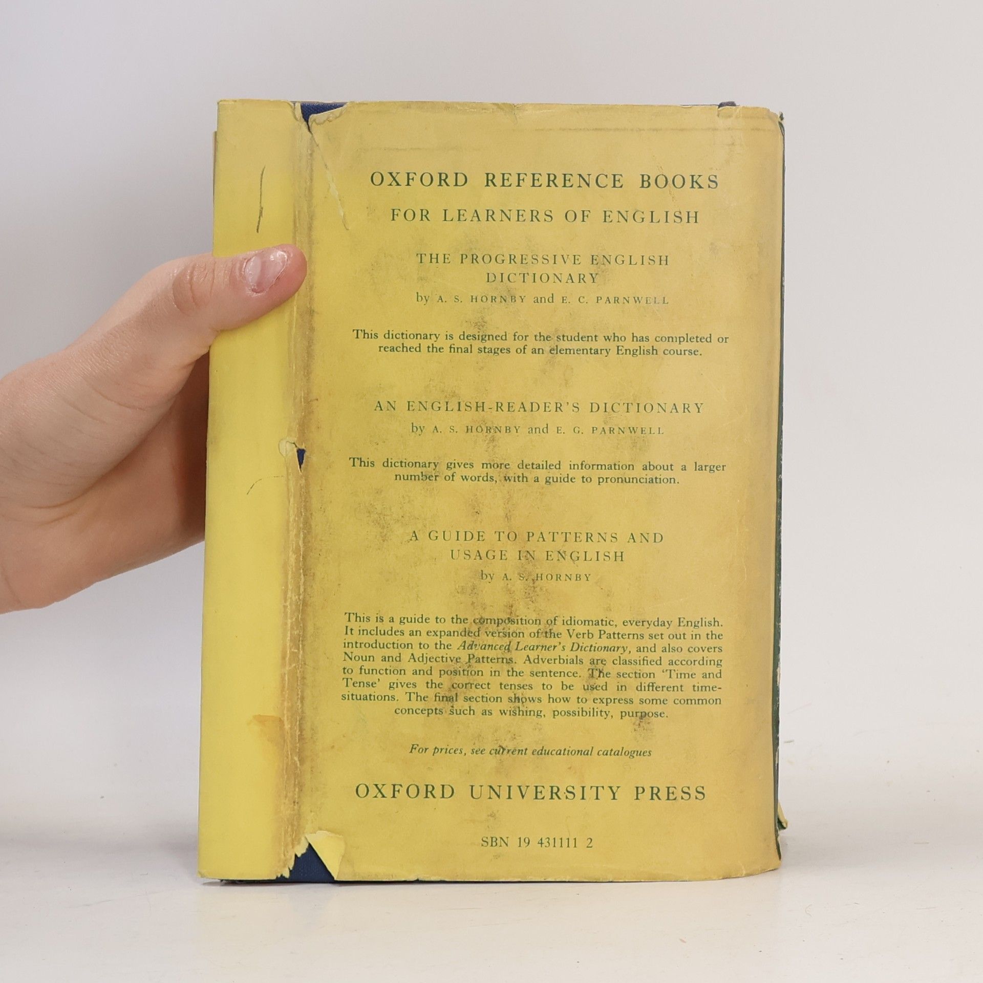 Albert Sydney Hornby The Advanced Learner's Dictionary of Current English