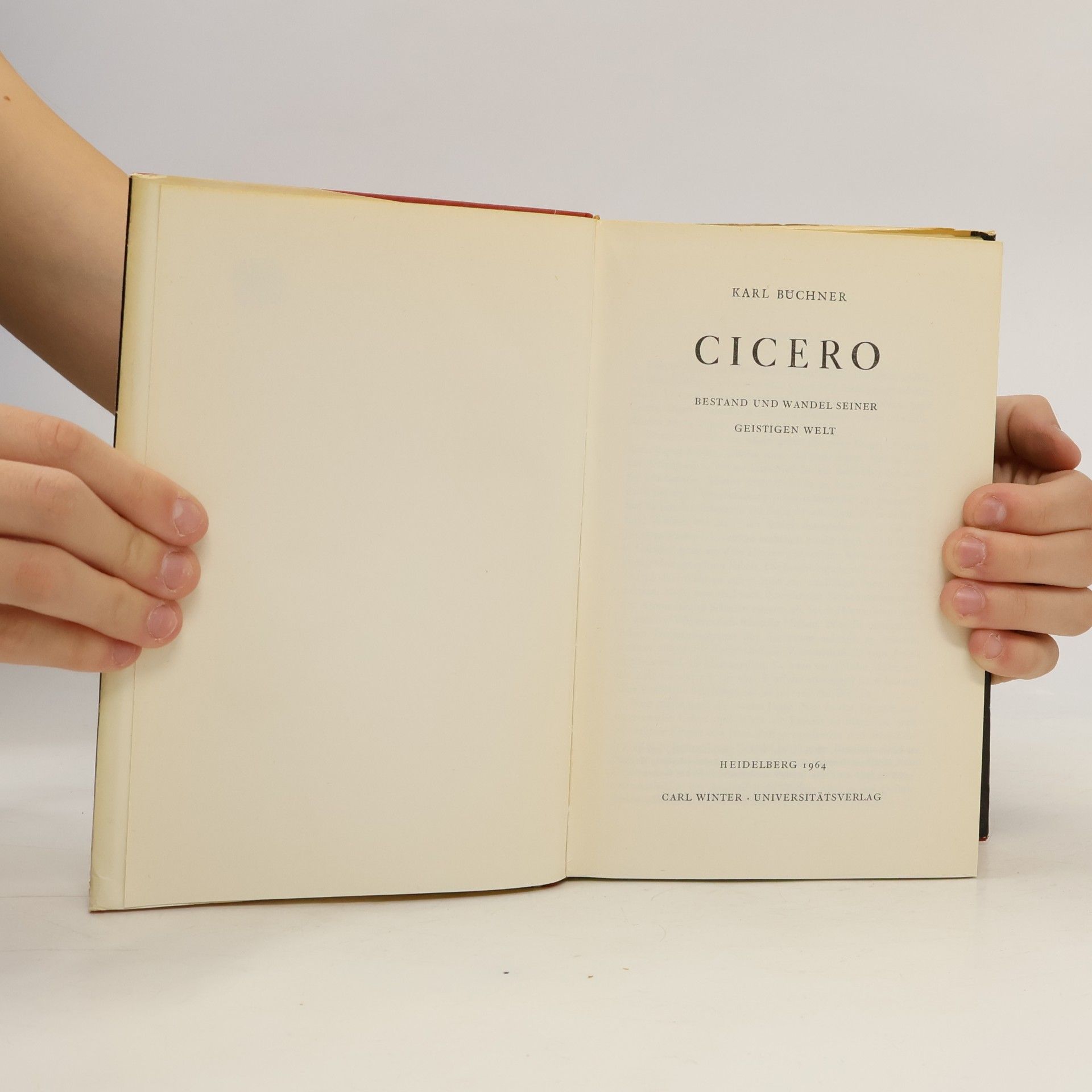 Karl Buchner Cicero
