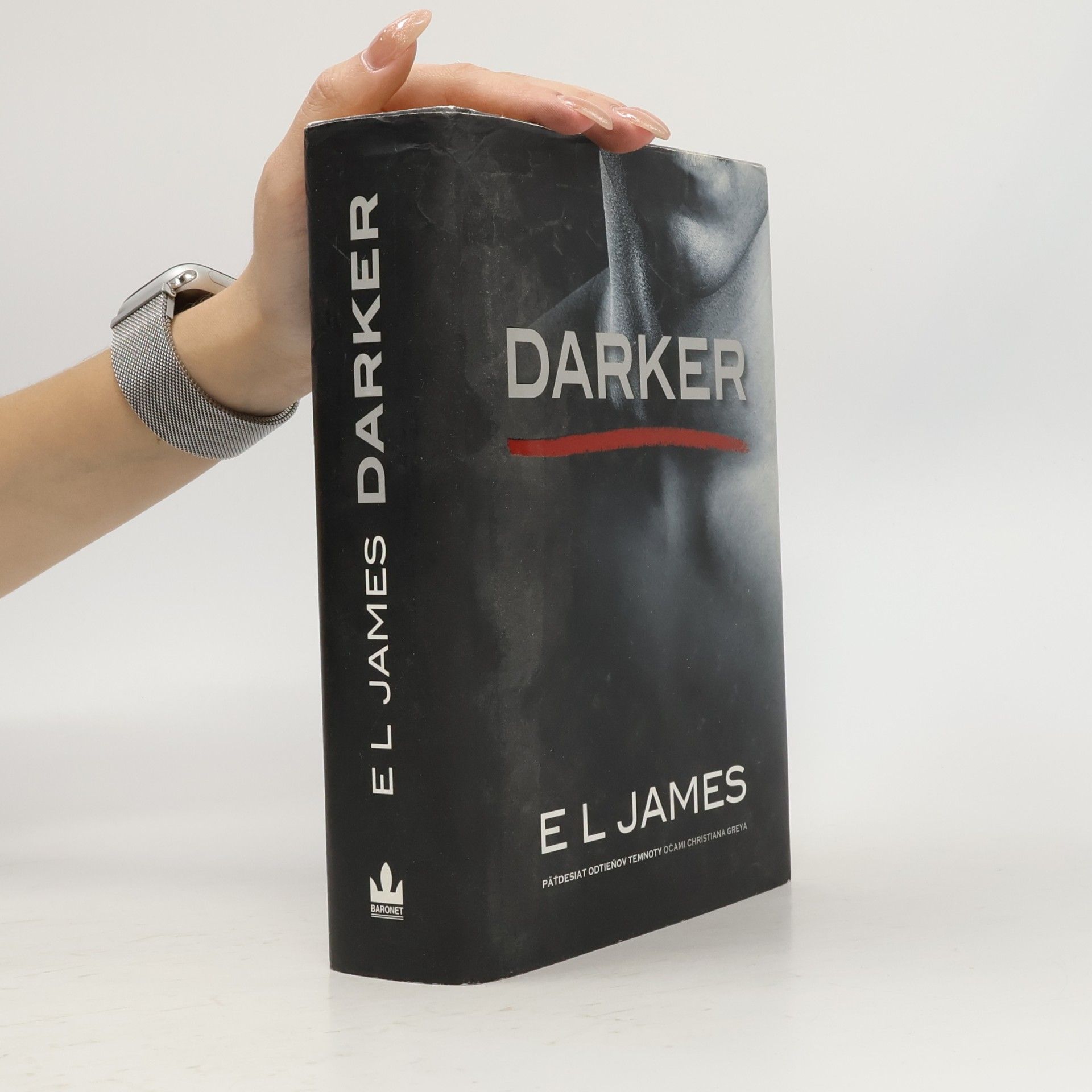 E L James Darker