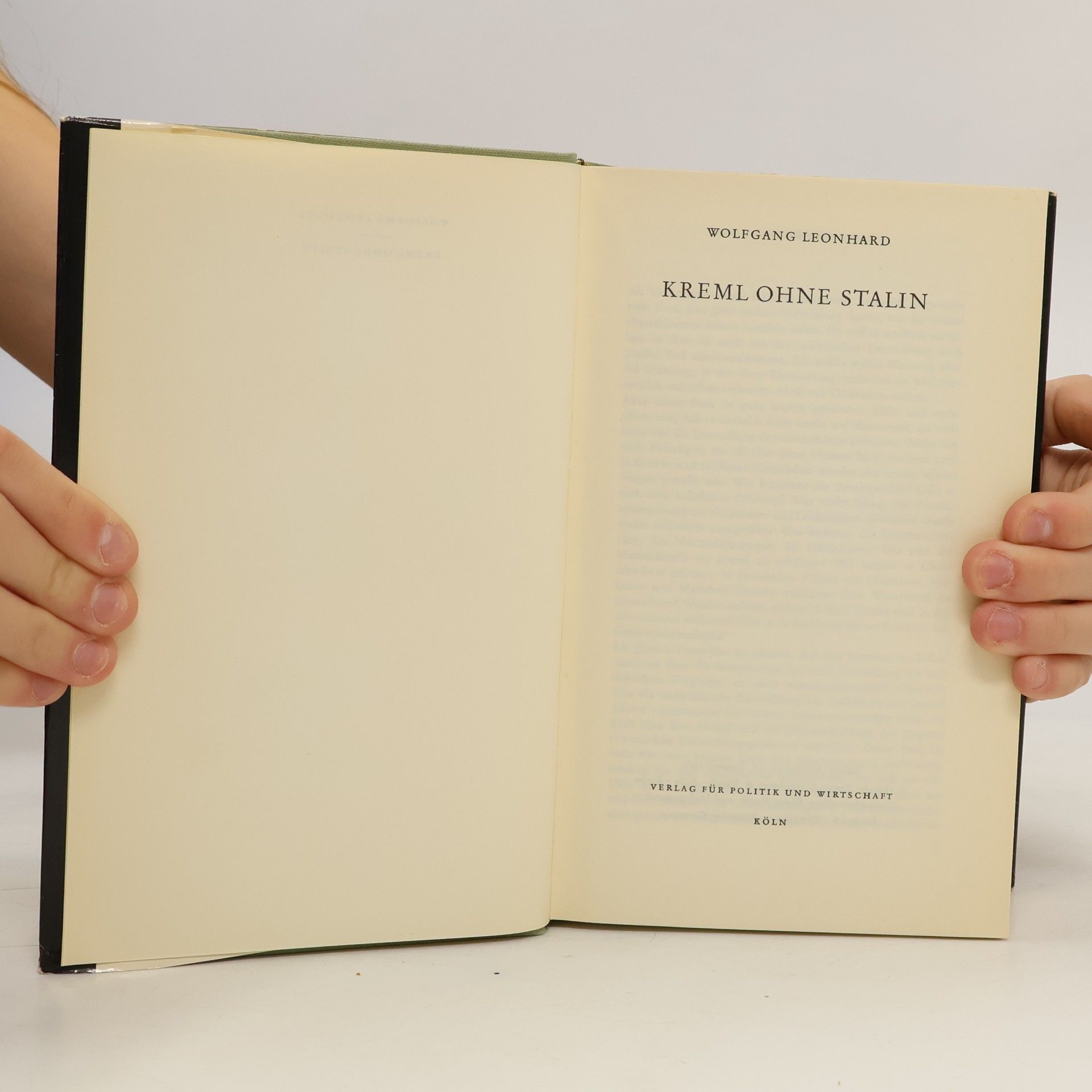 Wolfgang Loenhard Kreml ohne Stalin