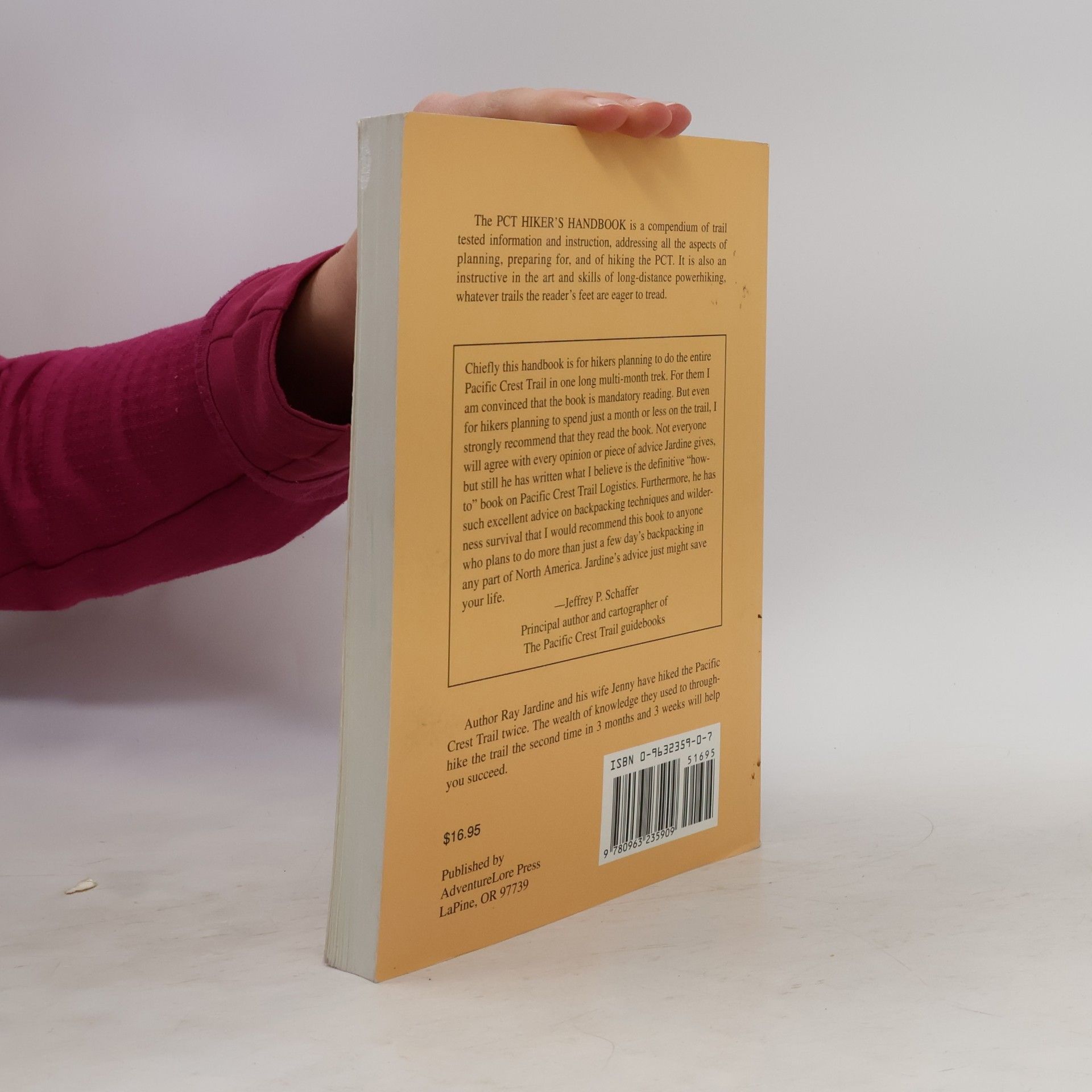 Ray Jardine PCT Hiker's Handbook