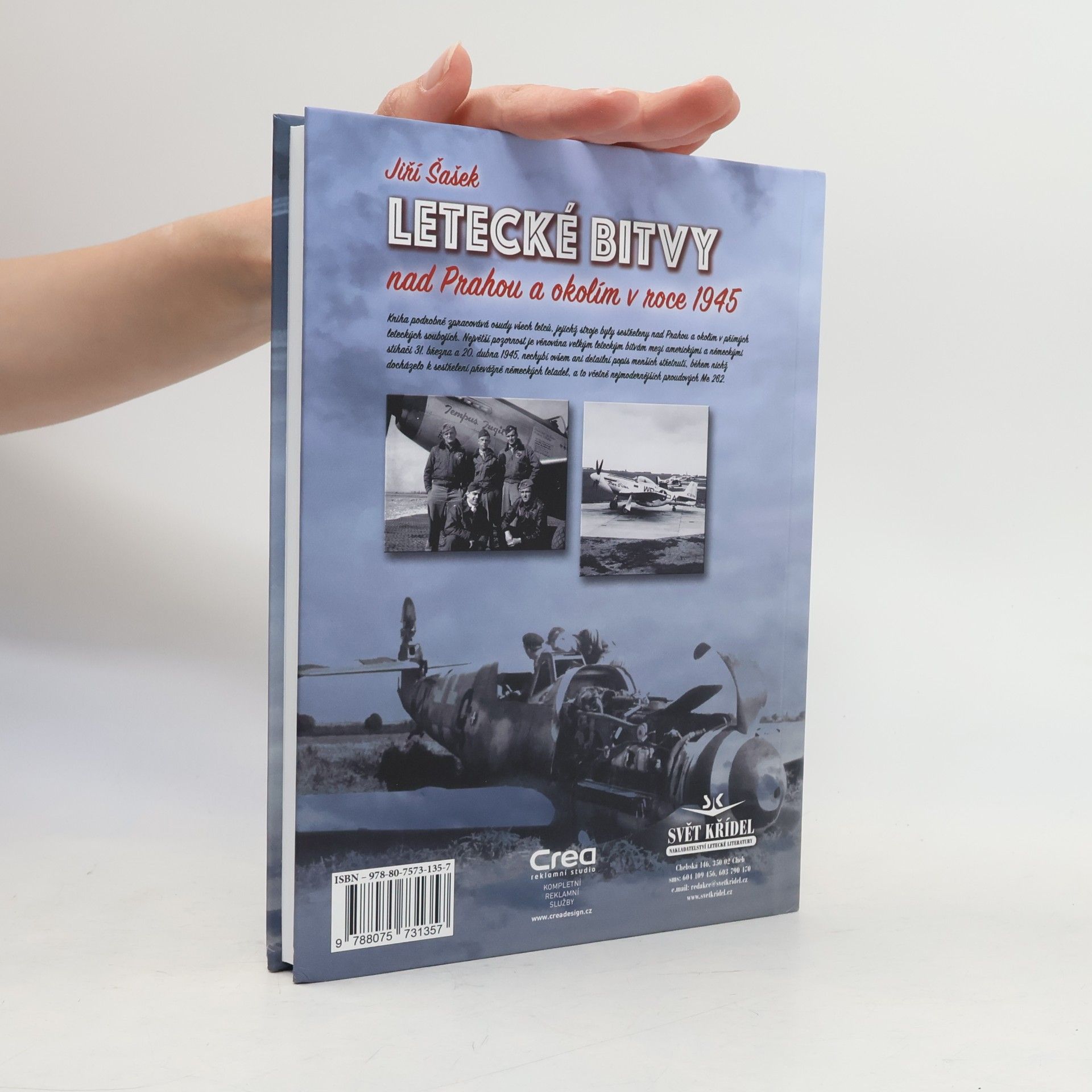 Jiří Šašek Letecké bitvy nad Prahou a okolím v roce 1945