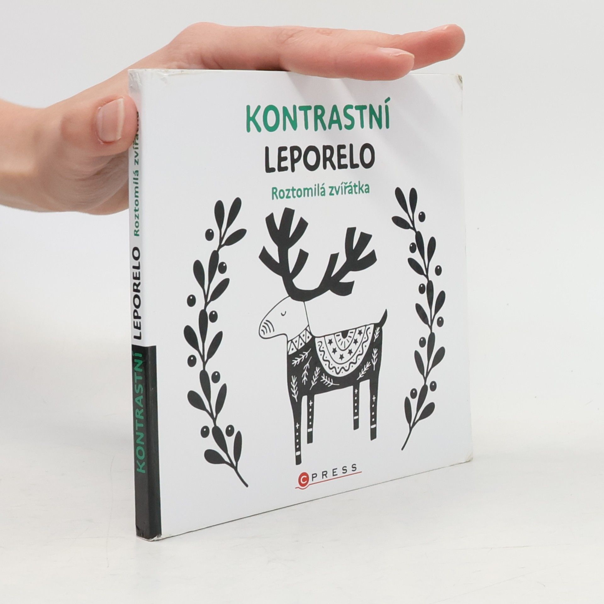 Kolektív autorov Kontrastní leporelo. Roztomilá zvířátka