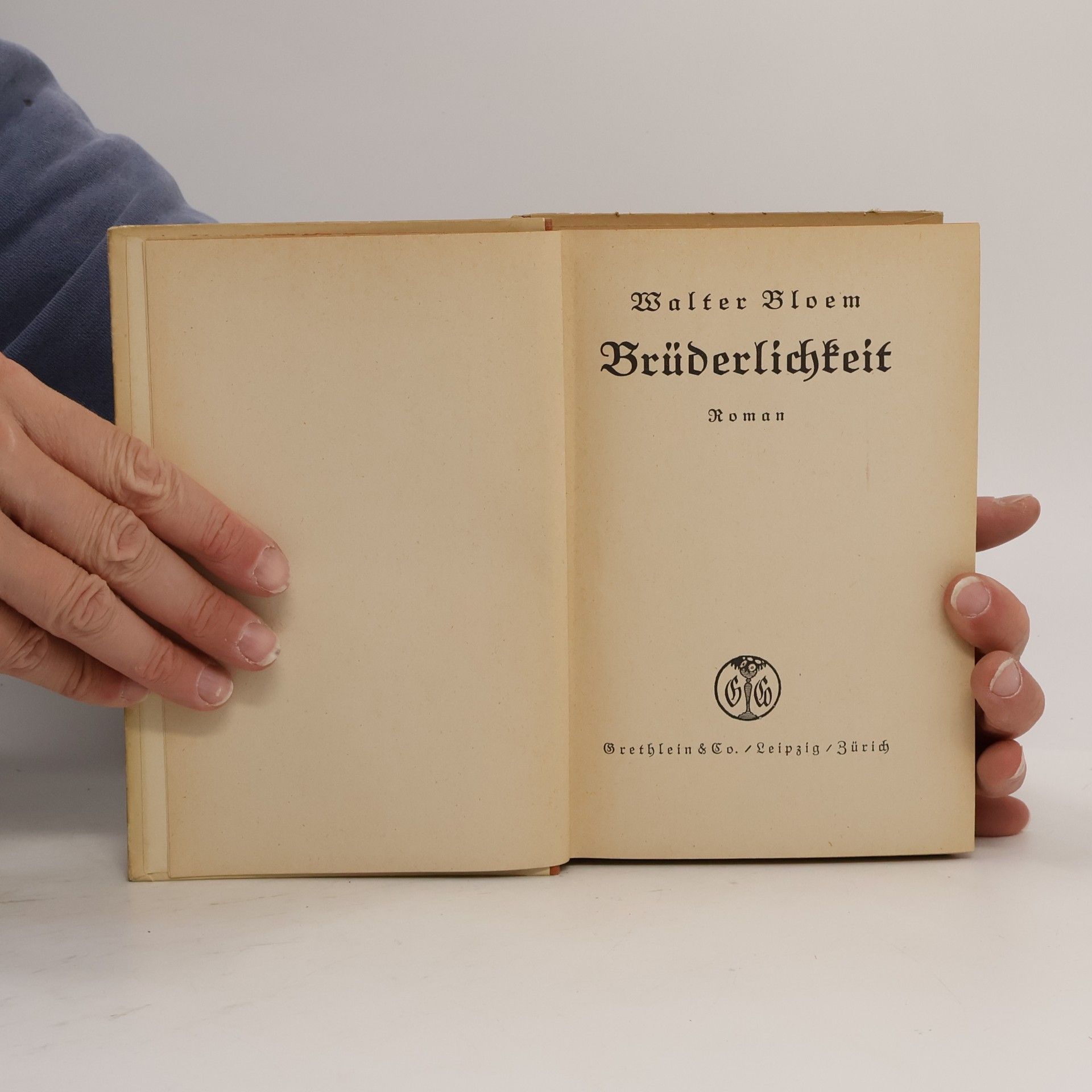 Walter Bloem Brüderlichkeit