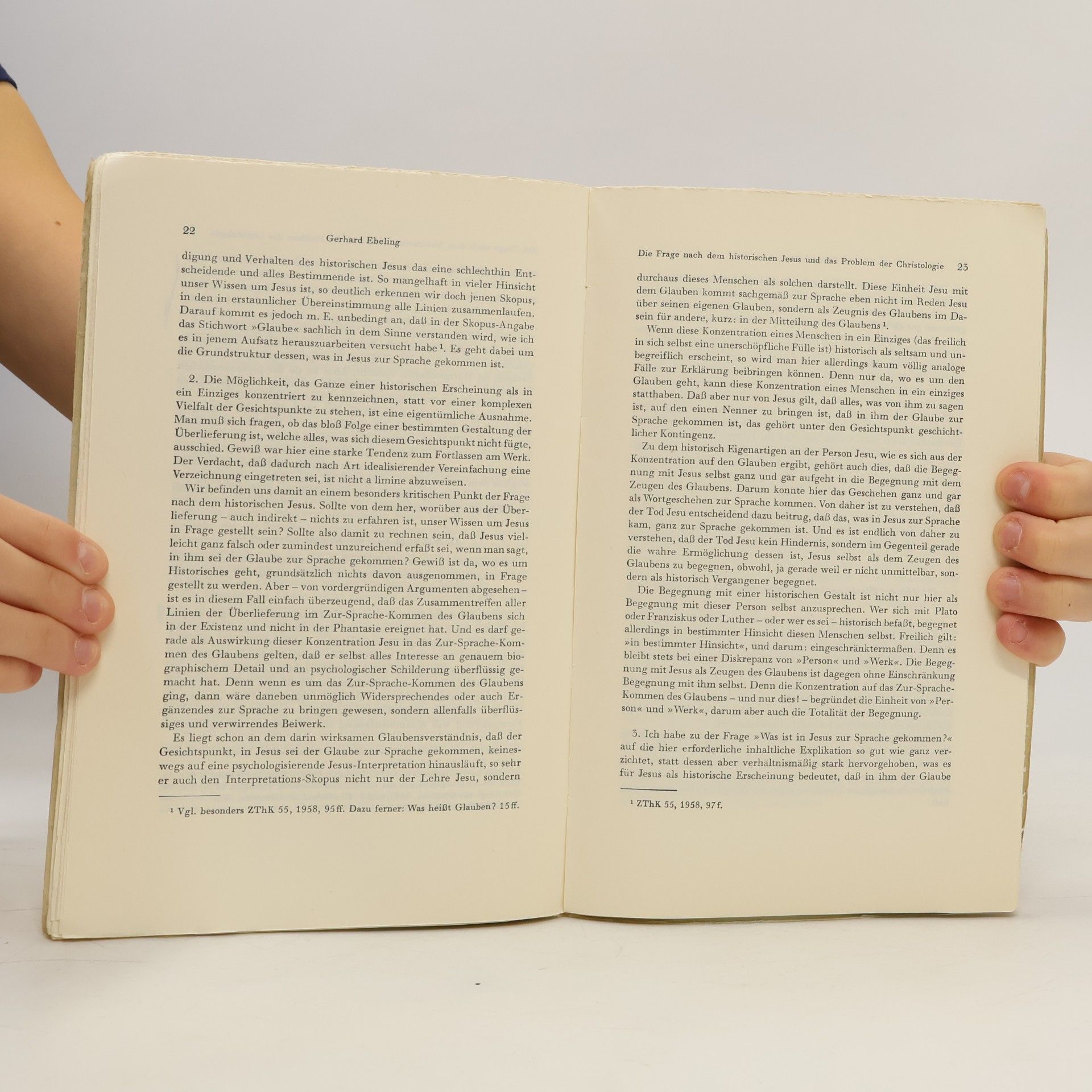 Gerhard Ebeling Zeitschrift für Theologie und Kirche