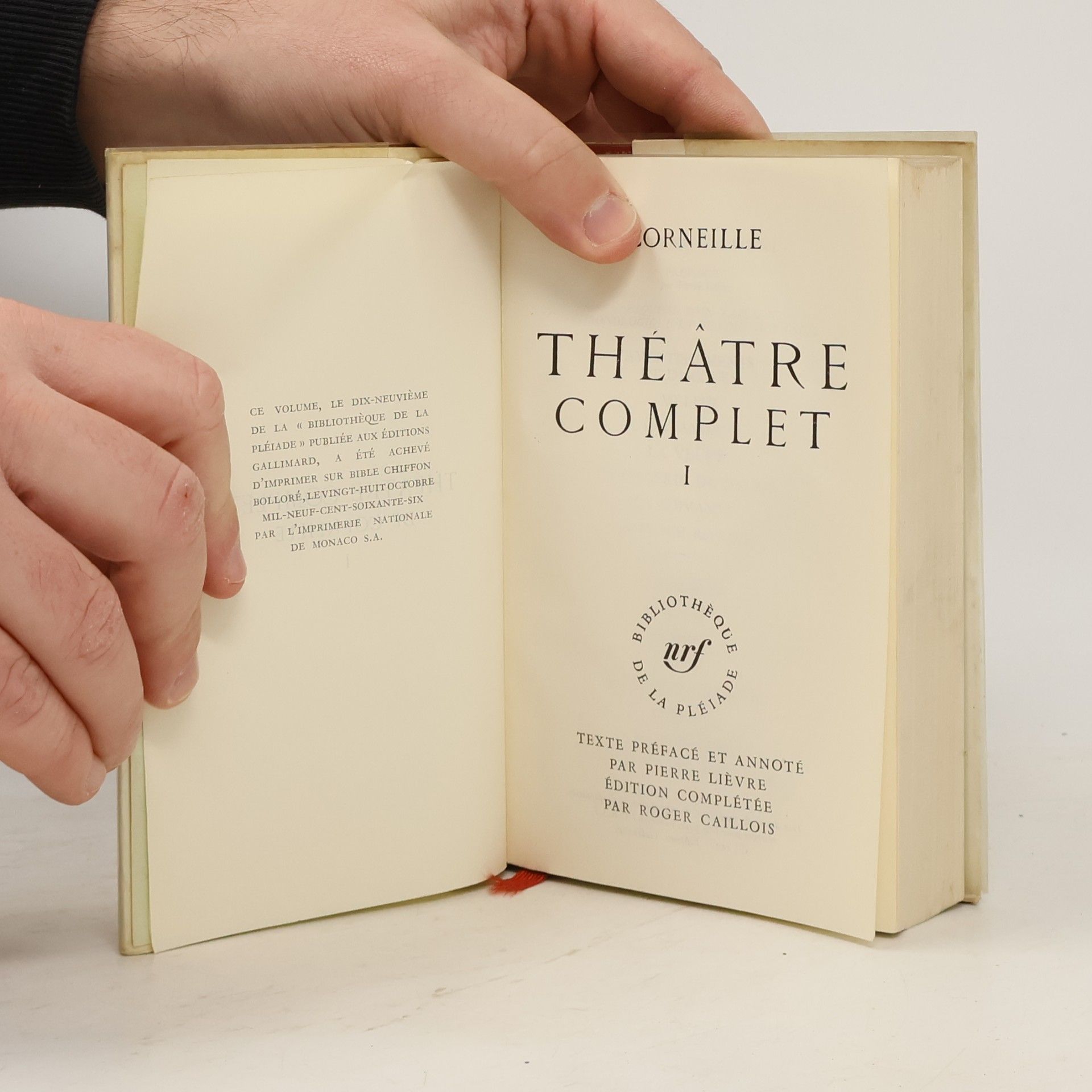 Pierre Corneille Théatre Complet I.